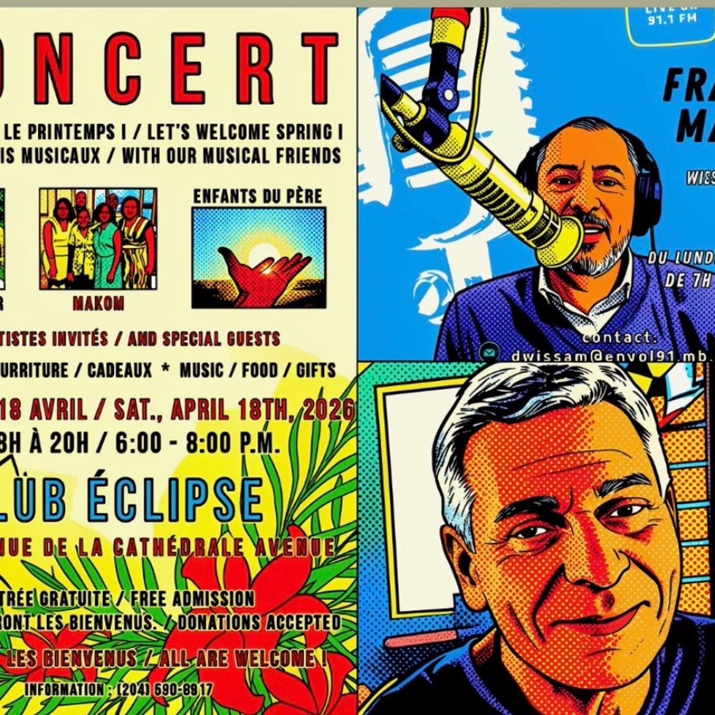Guy Ferraton et Elie Bruno - Le concert Accueillons le printemps avec les enfants du père, Makom et Gary Flater - 15 avril 2026 episode artwork