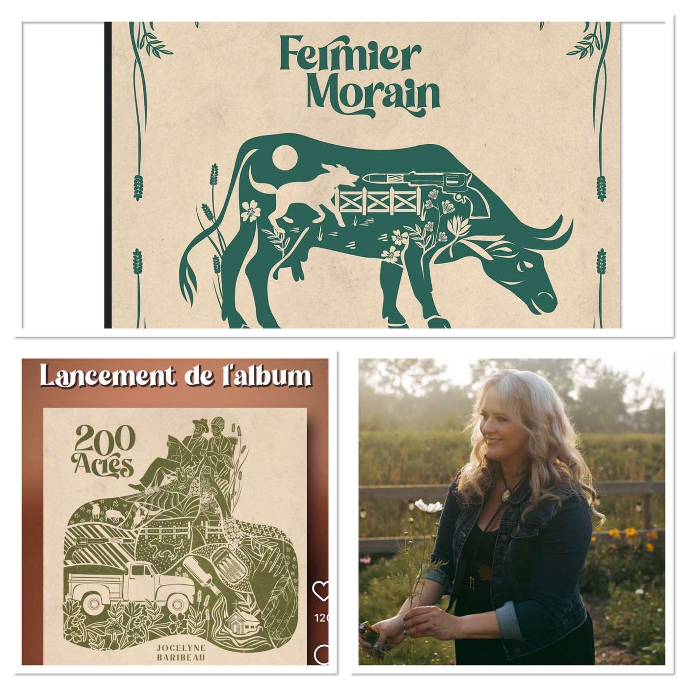 Jocelyne Baribeau - Actualité artistique et nouvelle album 200 Acres episode artwork