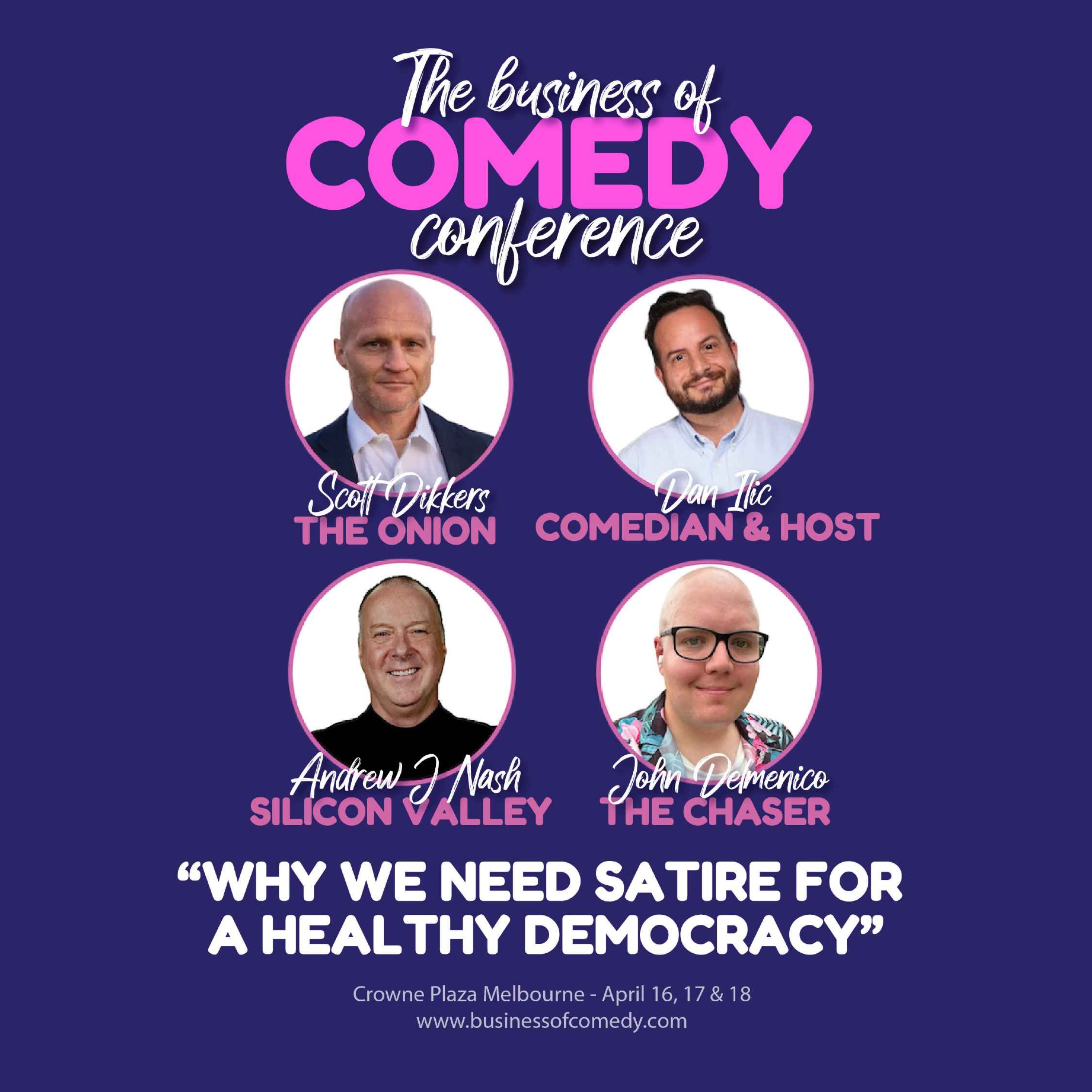 Session 3: Why we need satire for a healthy democracy episode artwork