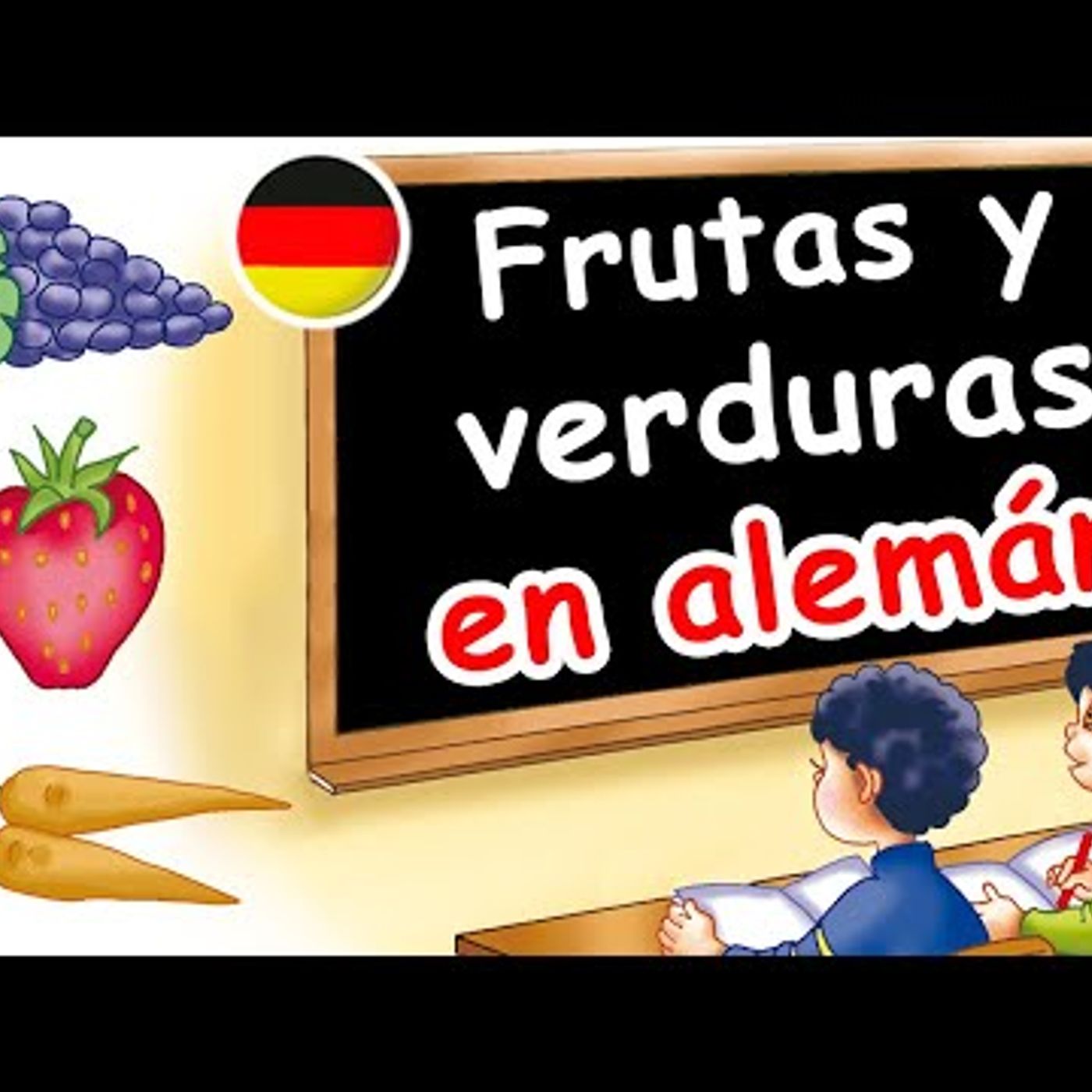 19. 🇩🇪  Frutas y verduras ► en ALEMÁN 💛