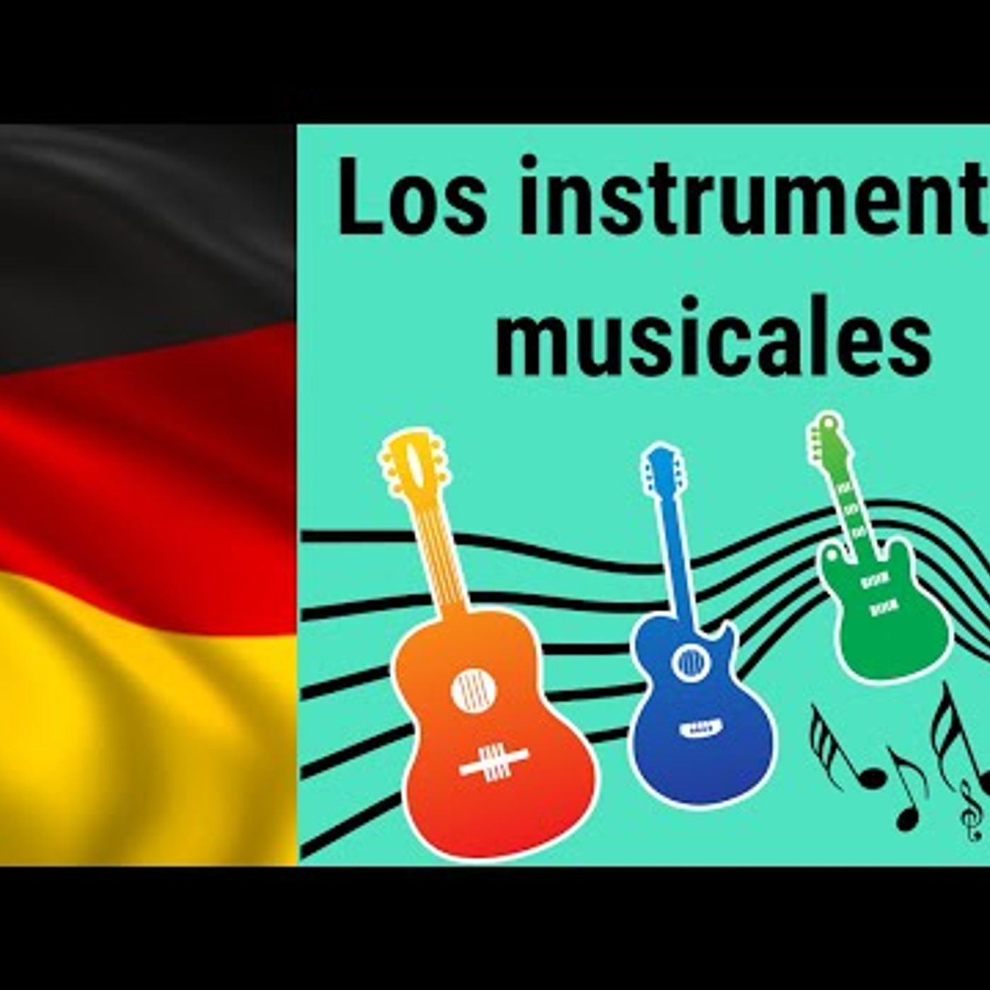 Los instrumentos musicales en alemán  Alemán Básico