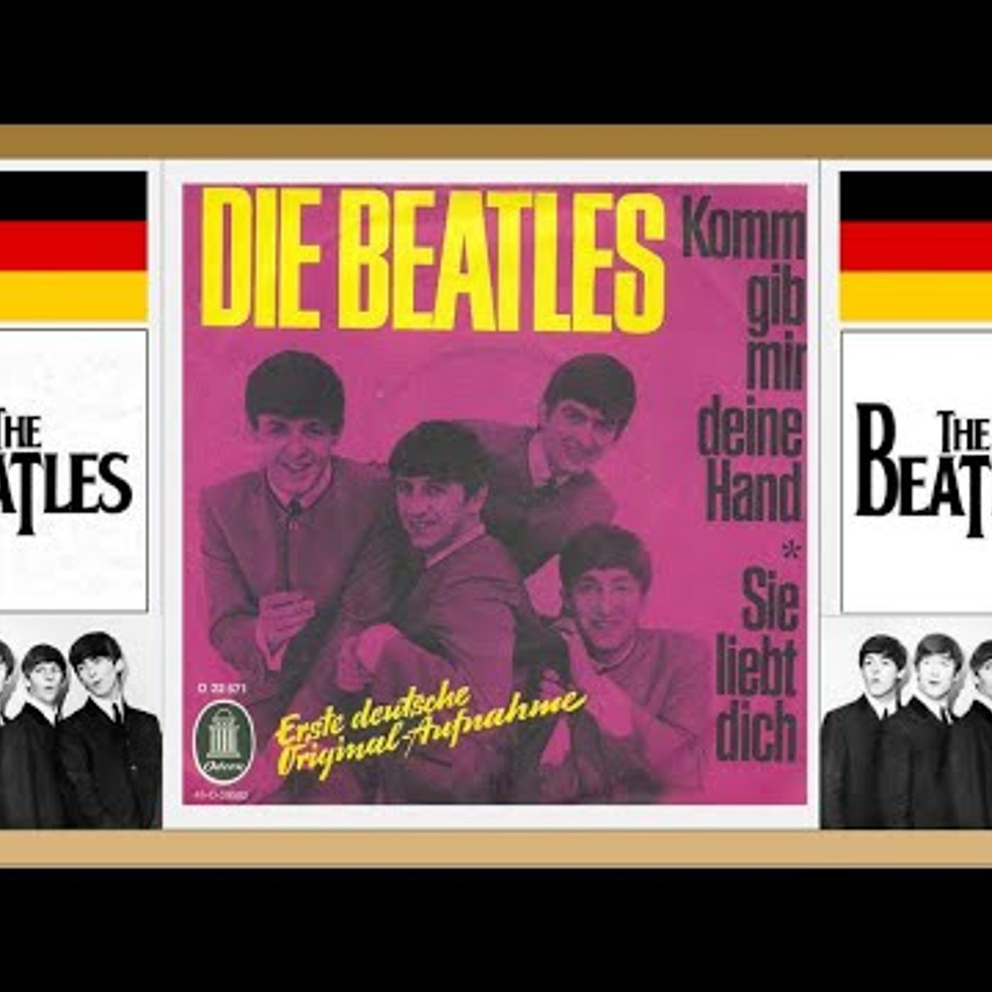 The Beatles - Sie liebt dich (SUB - ESPAÑOL + Traducción de palabras ALEMÁN  ESPAÑOL)
