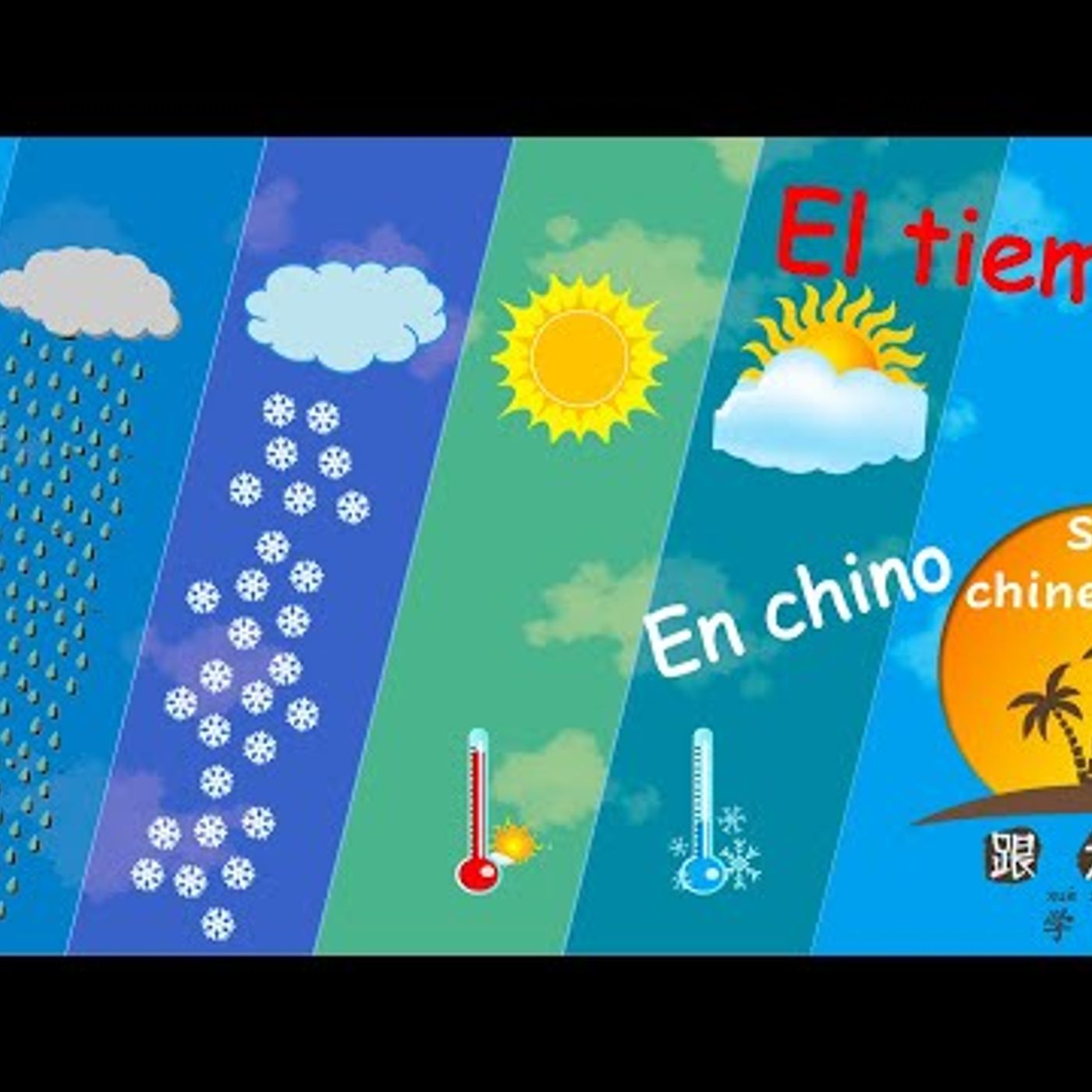 40. Aprender chino mandarín lección 25 ➡️ el tiempo (de clima)