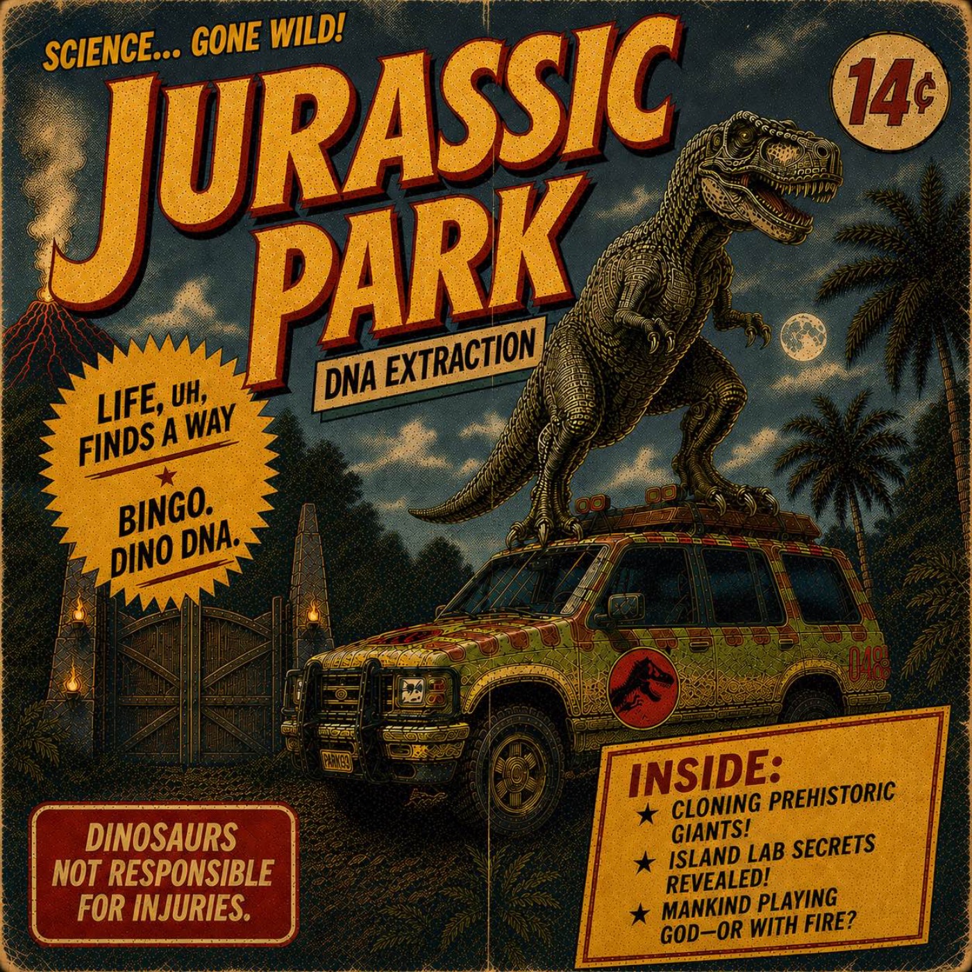 Is It Actually Possible to Bring Back Dinosaurs? Unearthing Ancient DNA, CRISPR, Chaos Theory in Jurassic Park with Astrobiologist Betül Kaçar episode artwork