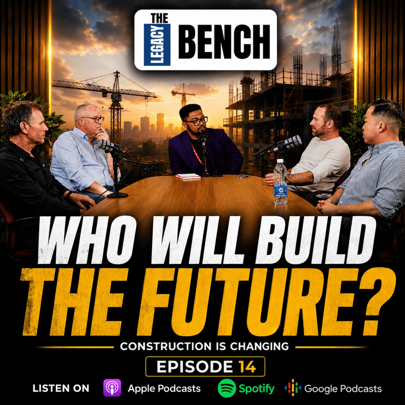 Why Britain's Construction Industry is Failing - 4 Professionals Speak Out | Legacy Bench Ep. 14 episode artwork