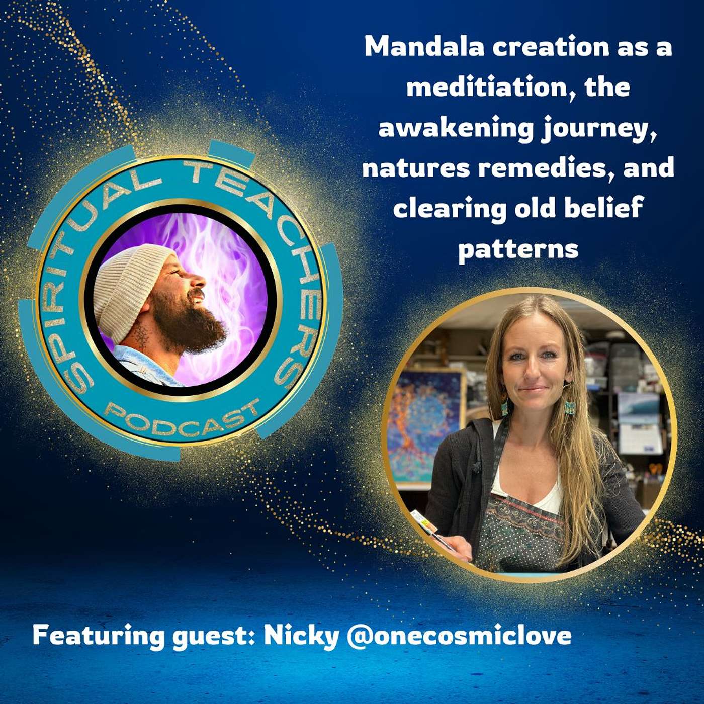 Mandala creation, the awakening journey, natures remedies and clearing old belief patterns - STP 21 episode artwork