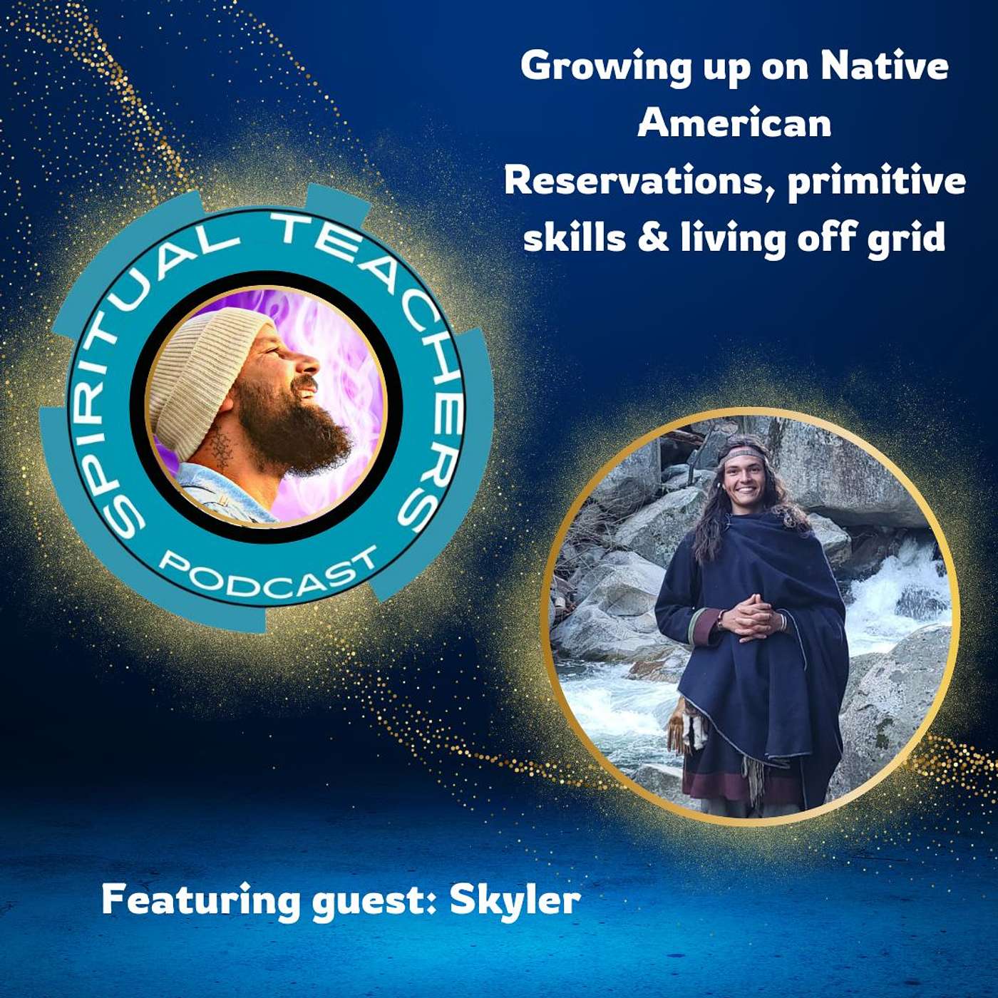 Growing up on Native American Reservations, primitive skills and living off grid - STP 19 episode artwork