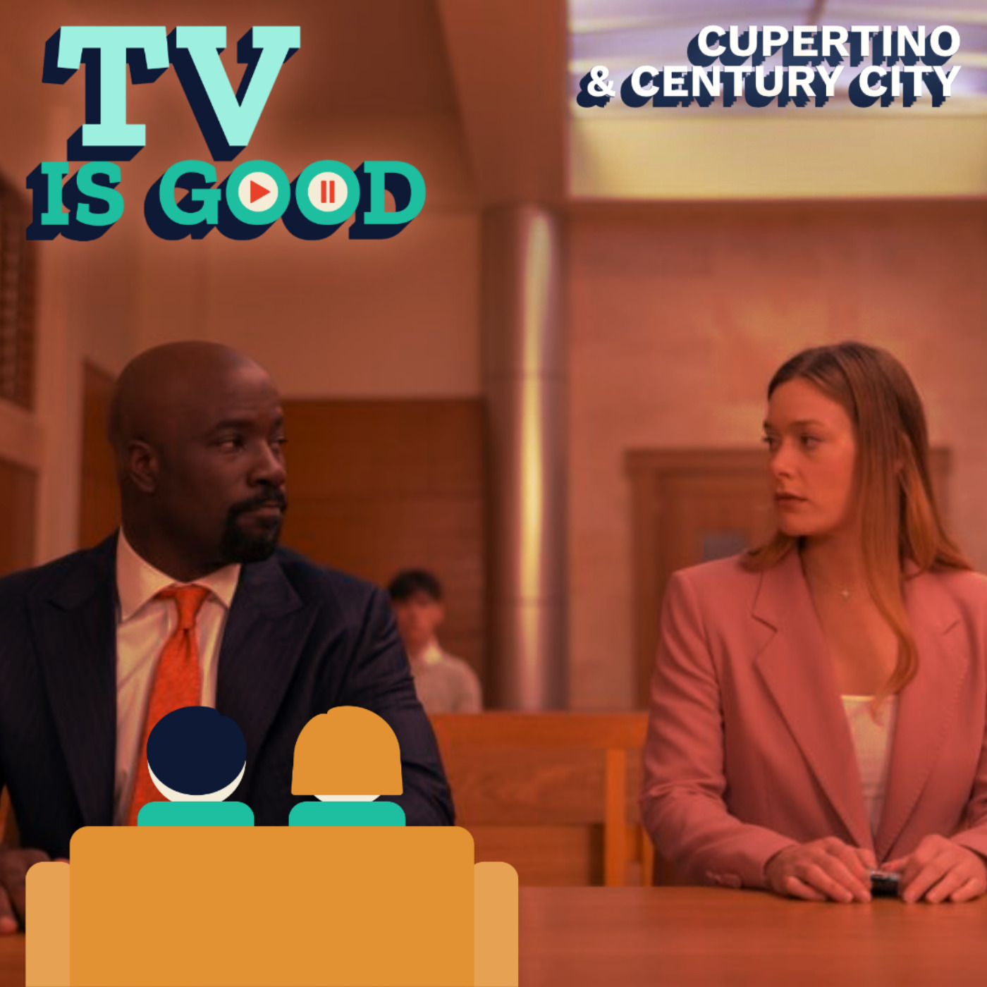 How weird does the new CBS drama Cupertino get?
