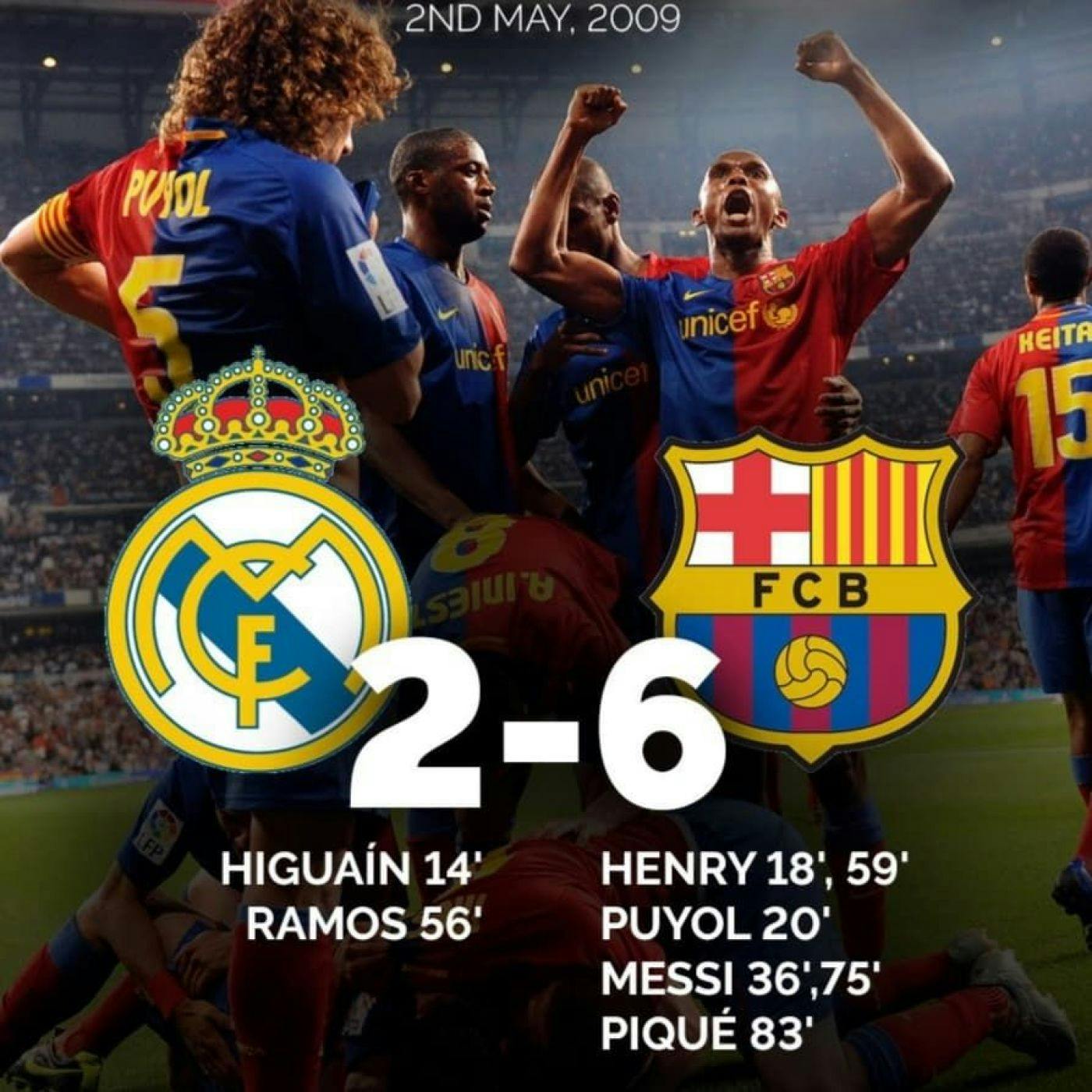 Legend Game : Real Madrid 2-6 FC Barcelone 2009 episode artwork