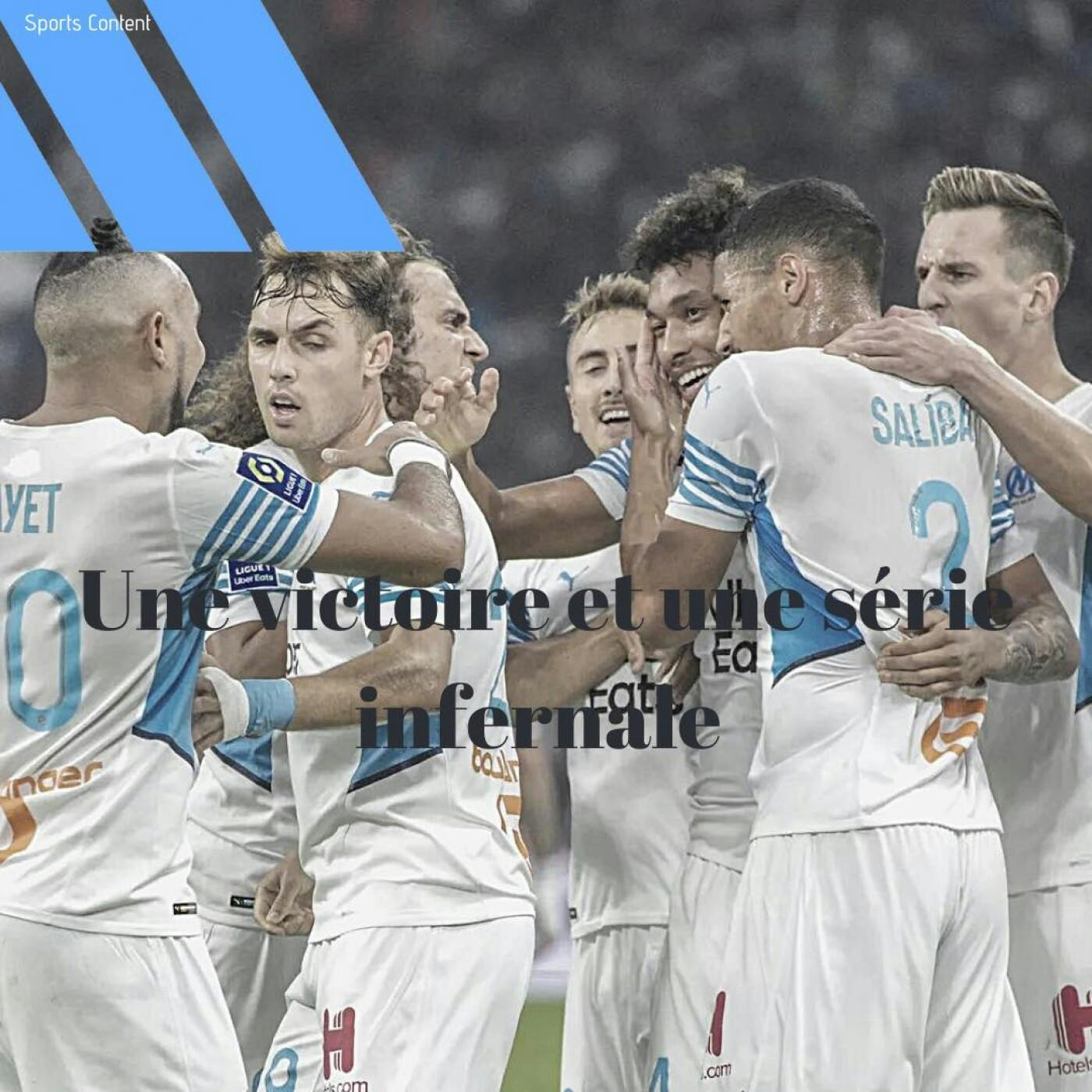 Une victoire #OMFCL et une série infernale.