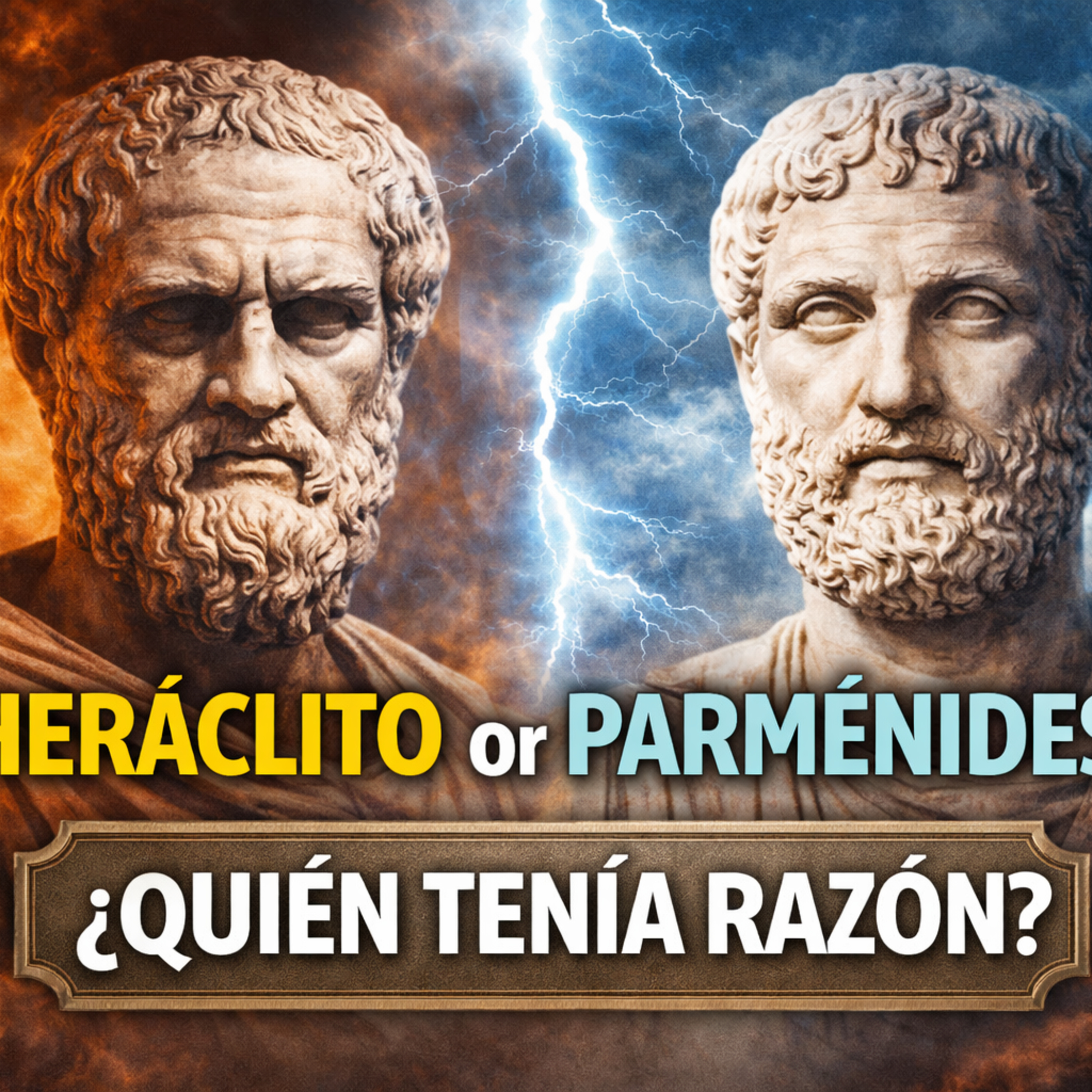🔥⚡ HERÁCLITO VS PARMÉNIDES: ¿EL MUNDO CAMBIA O NUNCA CAMBIÓ? (AUDIOLIBRO - INTRODUCCIÓN) episode artwork