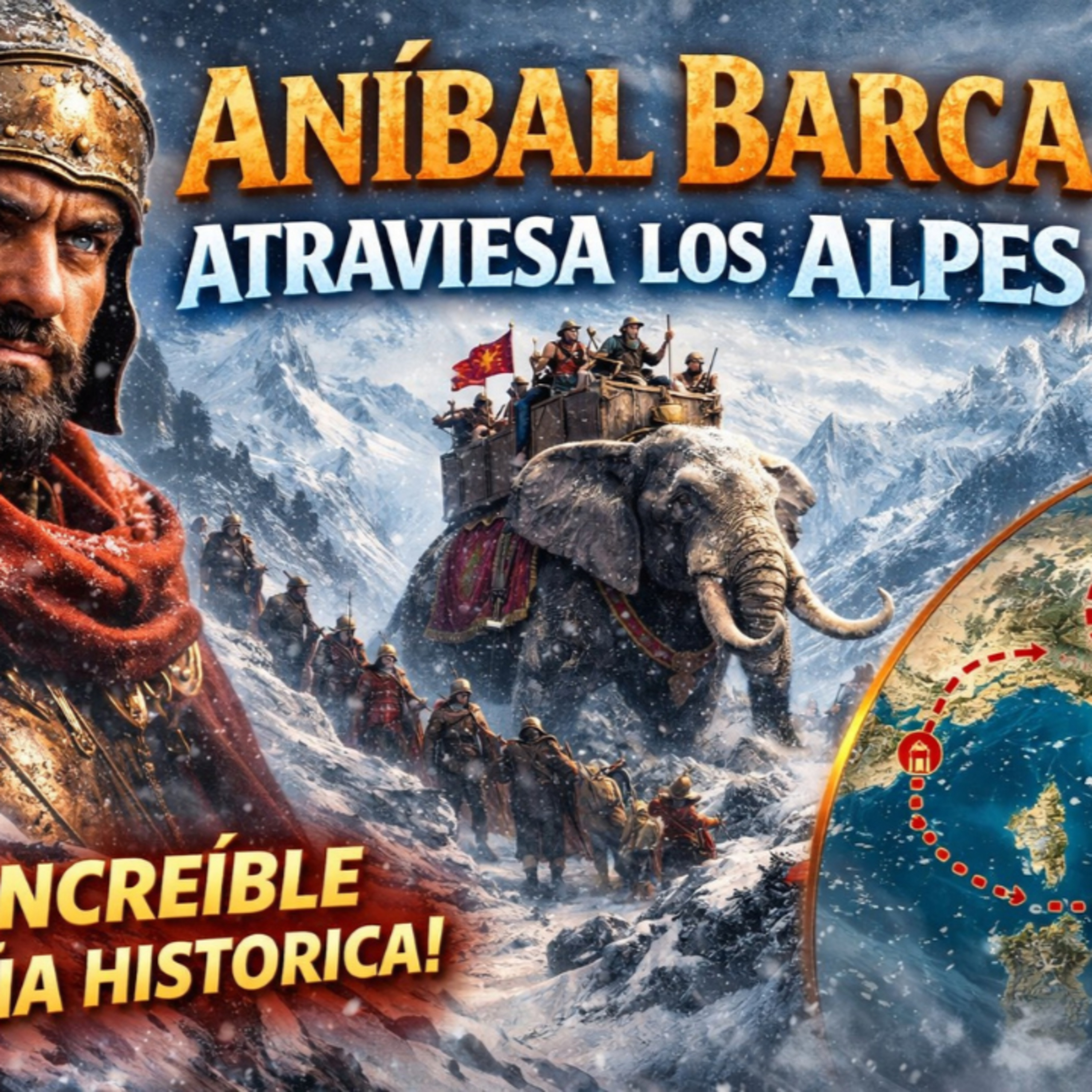 ⚔️ CRUZÓ LOS ALPES… Y DESAFIÓ A ROMA - ANÍBAL BARCA episode artwork