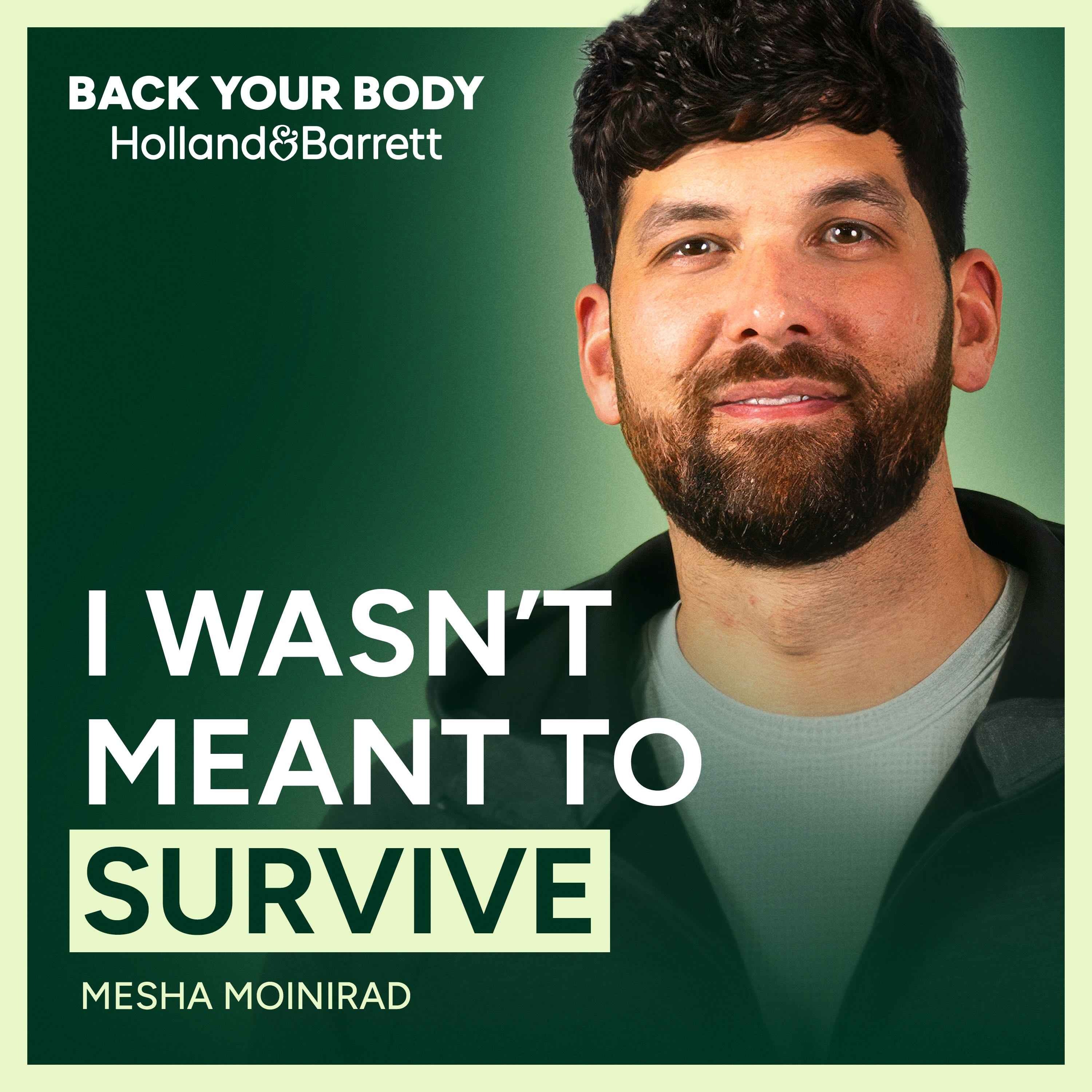 Mesha Moinirad on stomas, social media and survival | Back Your Body | Holland & Barrett episode artwork
