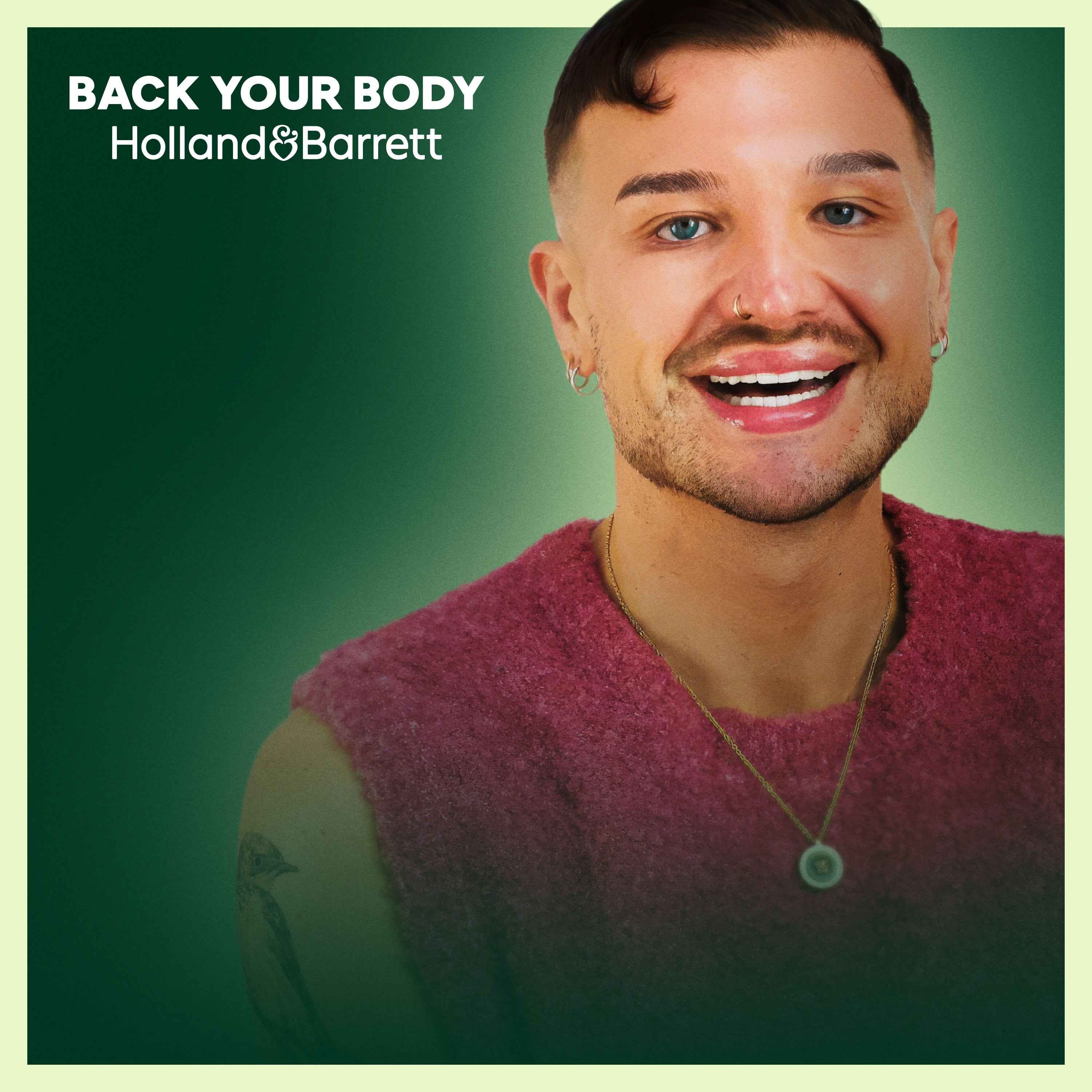 Danny Beard on drag, weight loss and fitting in | Back Your Body | Holland & Barrett episode artwork