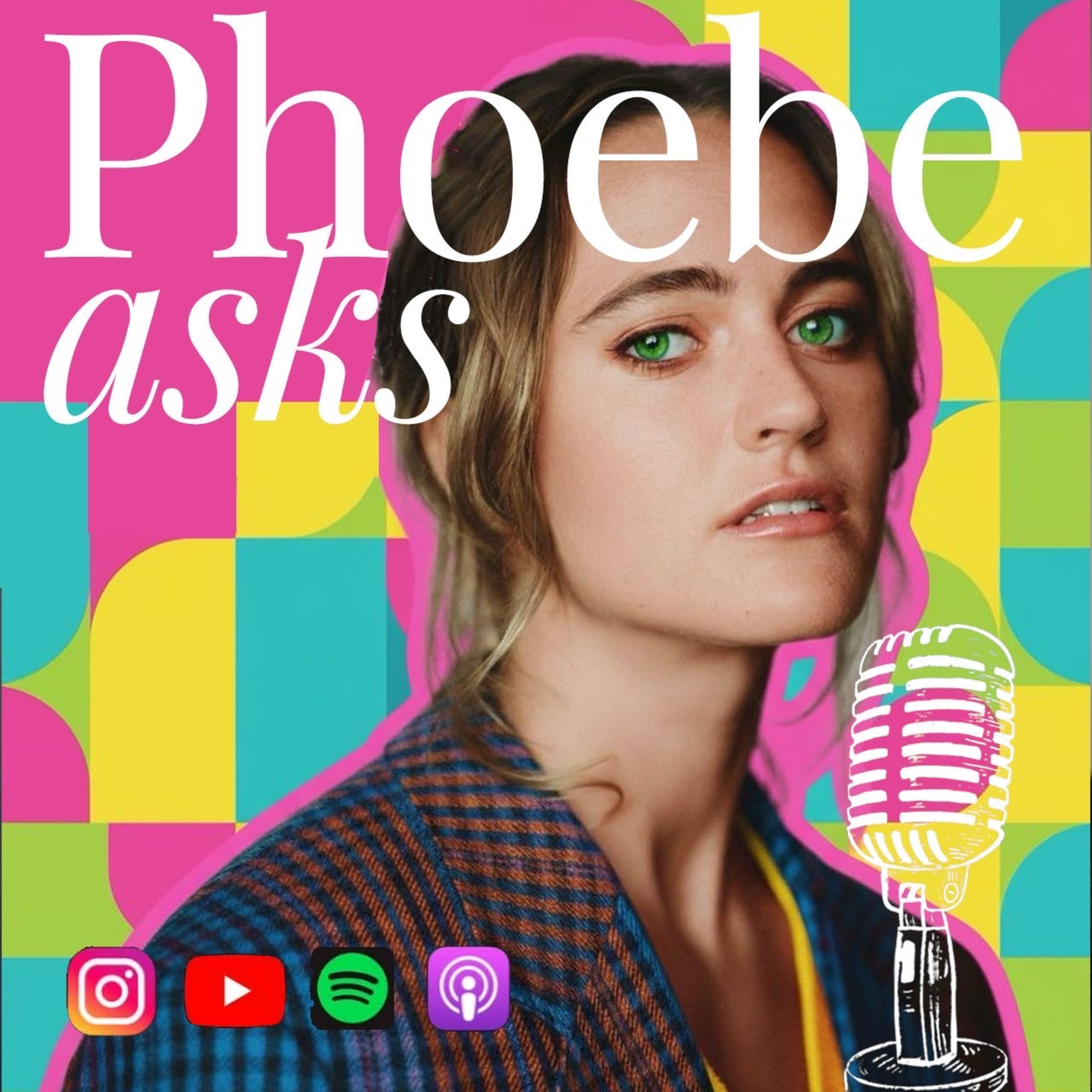 Phoebe Asks podcast artwork