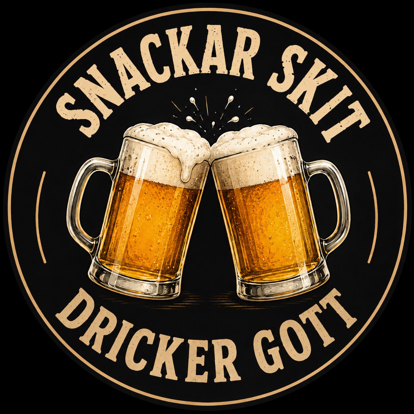 Snacka skit & dricka gott