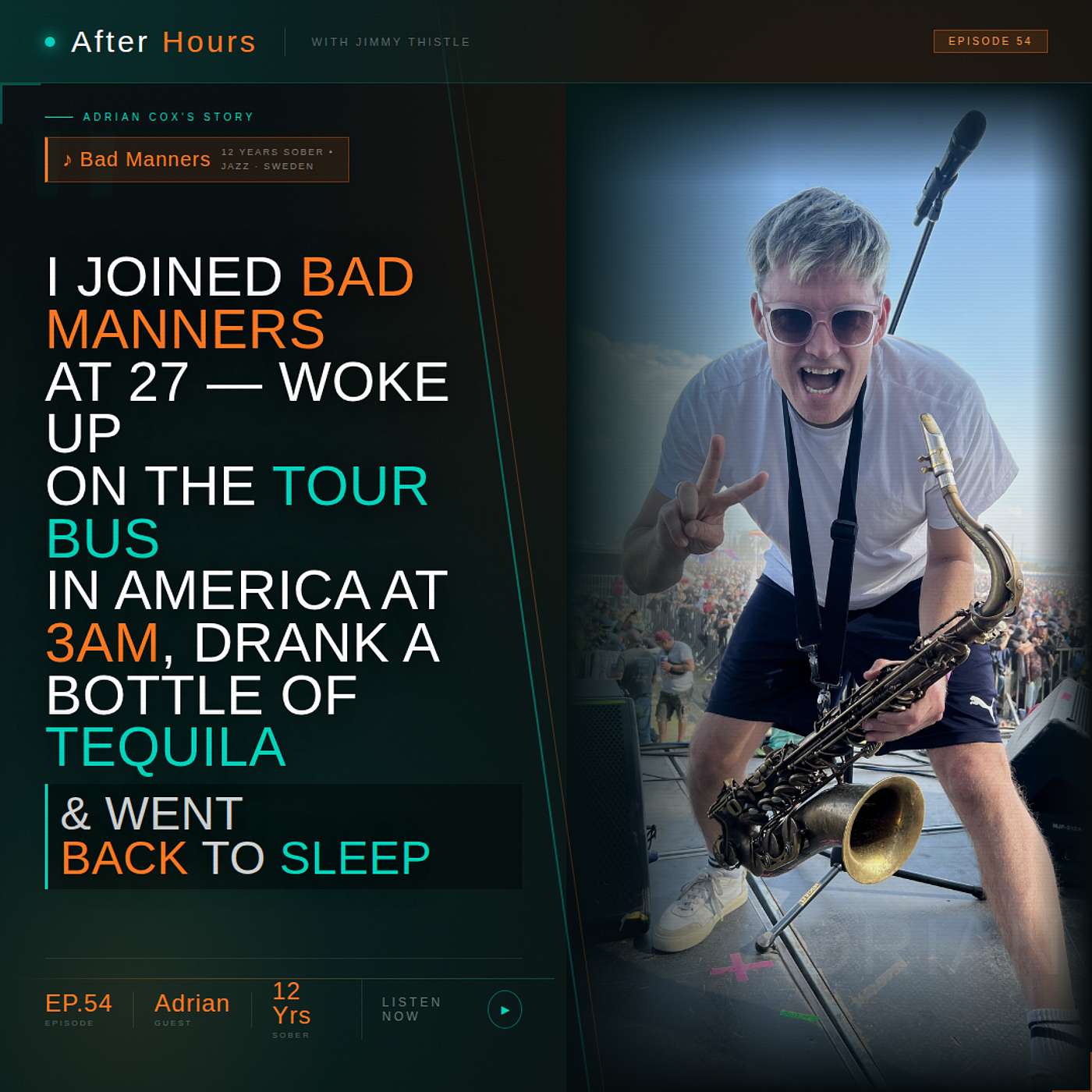 I Joined Bad Manners at 27 — Woke Up on the Tour Bus in America at 3am, Drank a Bottle of Tequila & Went Back to Sleep