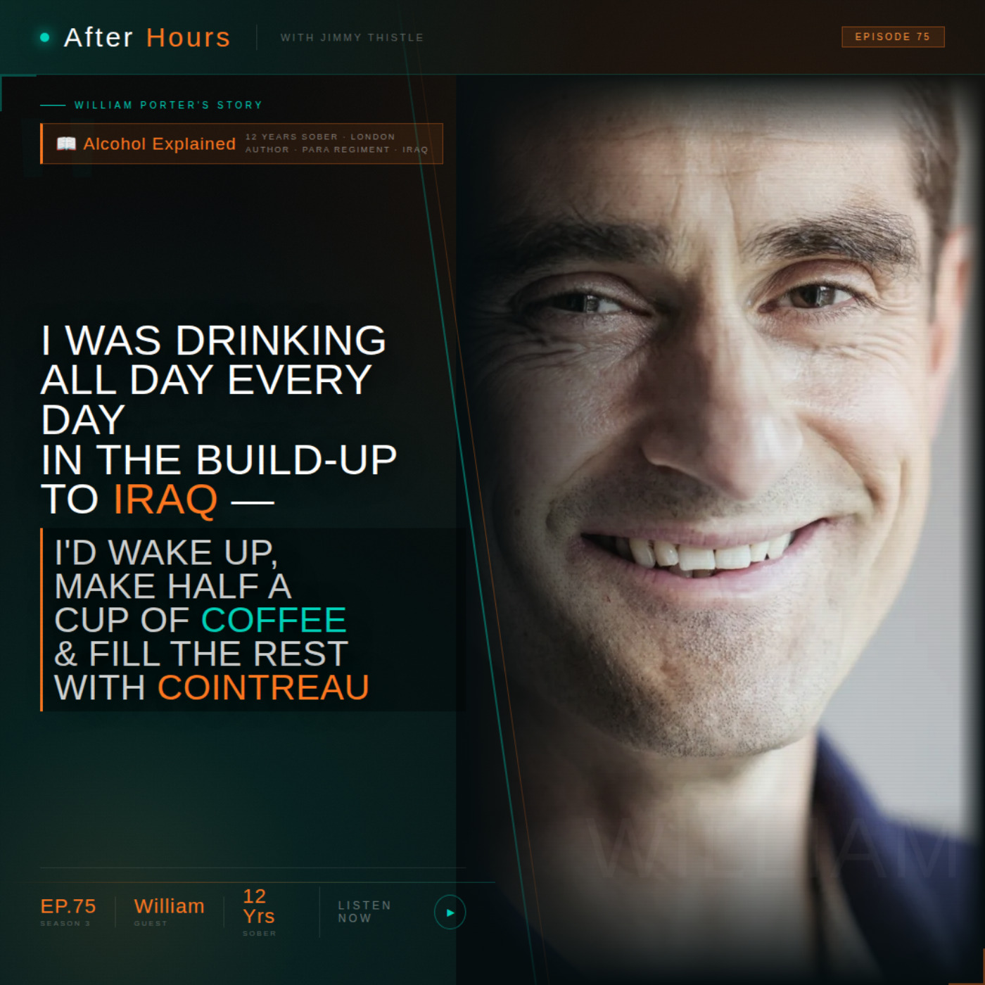 I Was Drinking All Day Every Day in the Build-Up to Being Deployed to Iraq — I’d Wake Up in the Morning, Make Half a Cup of Coffee & Fill the Rest With Cointreau