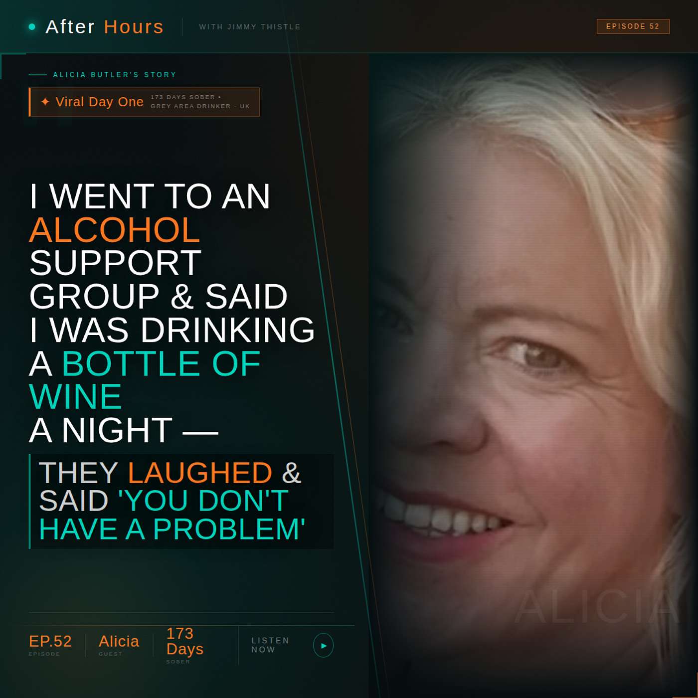 I Went to an Alcohol Support Group & Told Them I Was Drinking a Bottle of Wine a Night — They Laughed & Said ‘You Don’t Have a Problem episode artwork