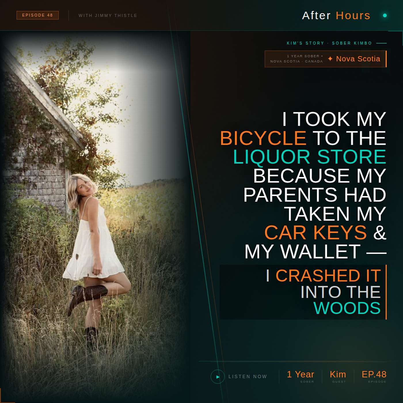 I Took My Bicycle to the Liquor Store Because My Parents Had Taken My Car Keys & My Wallet — I Crashed It Into the Woods episode artwork