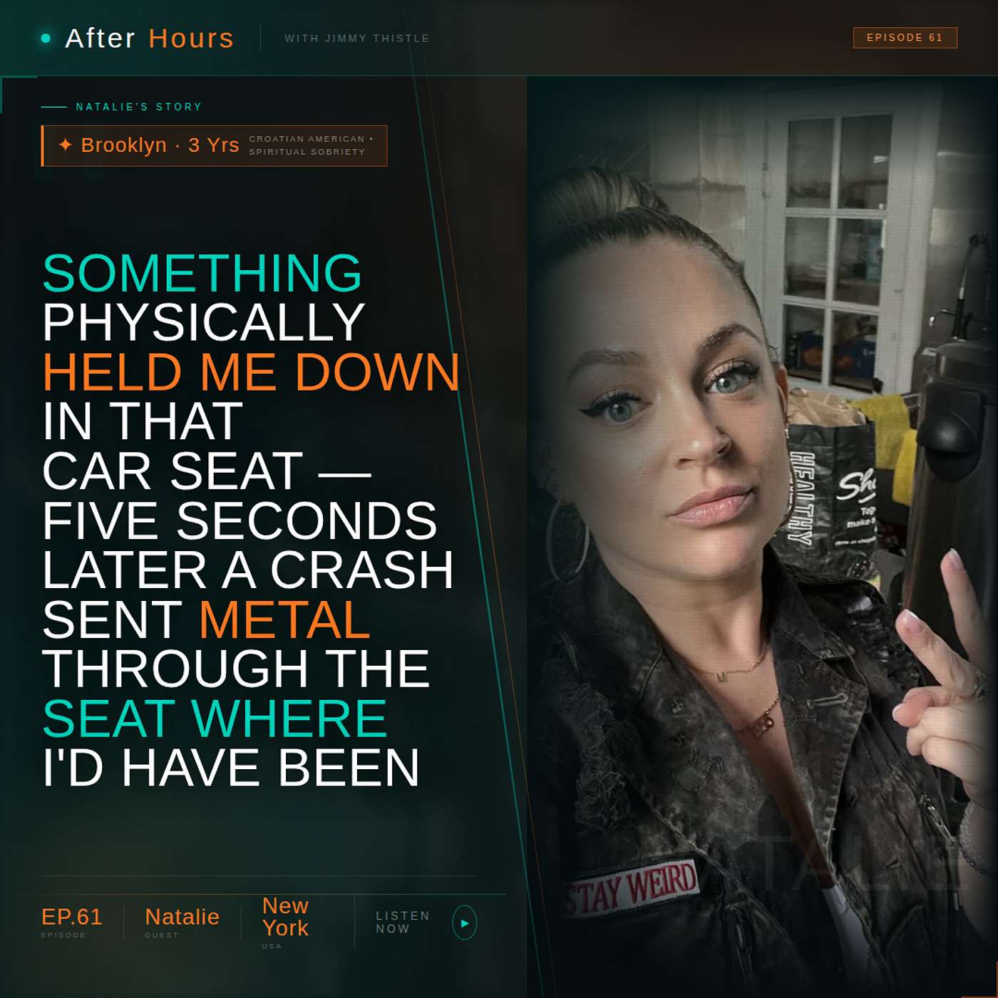 Something Physically Held Me Down in That Car Seat — Five Seconds Later a Crash Sent Metal Flying Through the Seat Where I’d Have Been Sitting episode artwork
