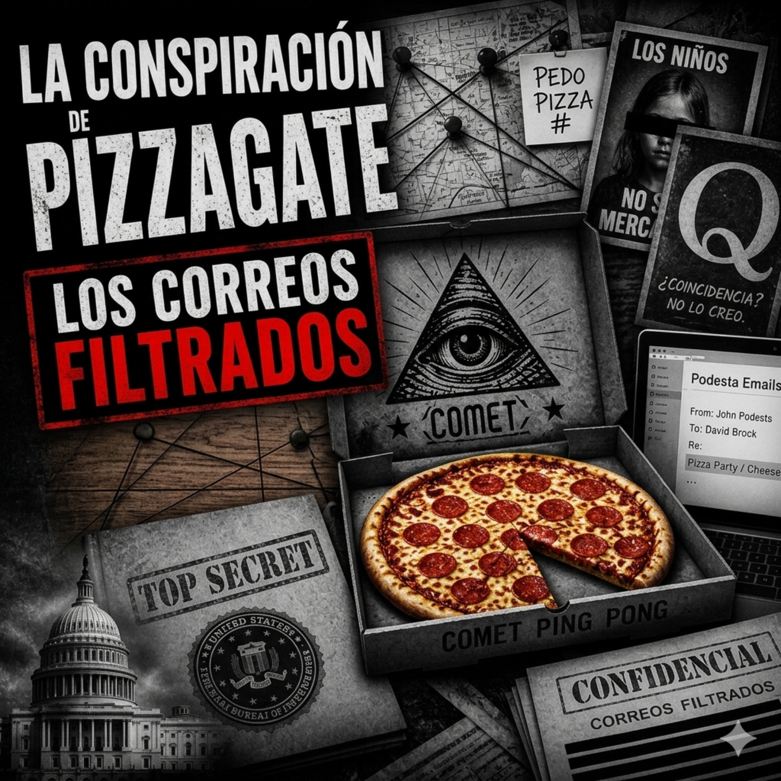 La Conspiración de Pizzagate: Los correos filtrados episode artwork