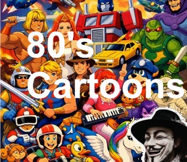 80s Cartoons episode artwork