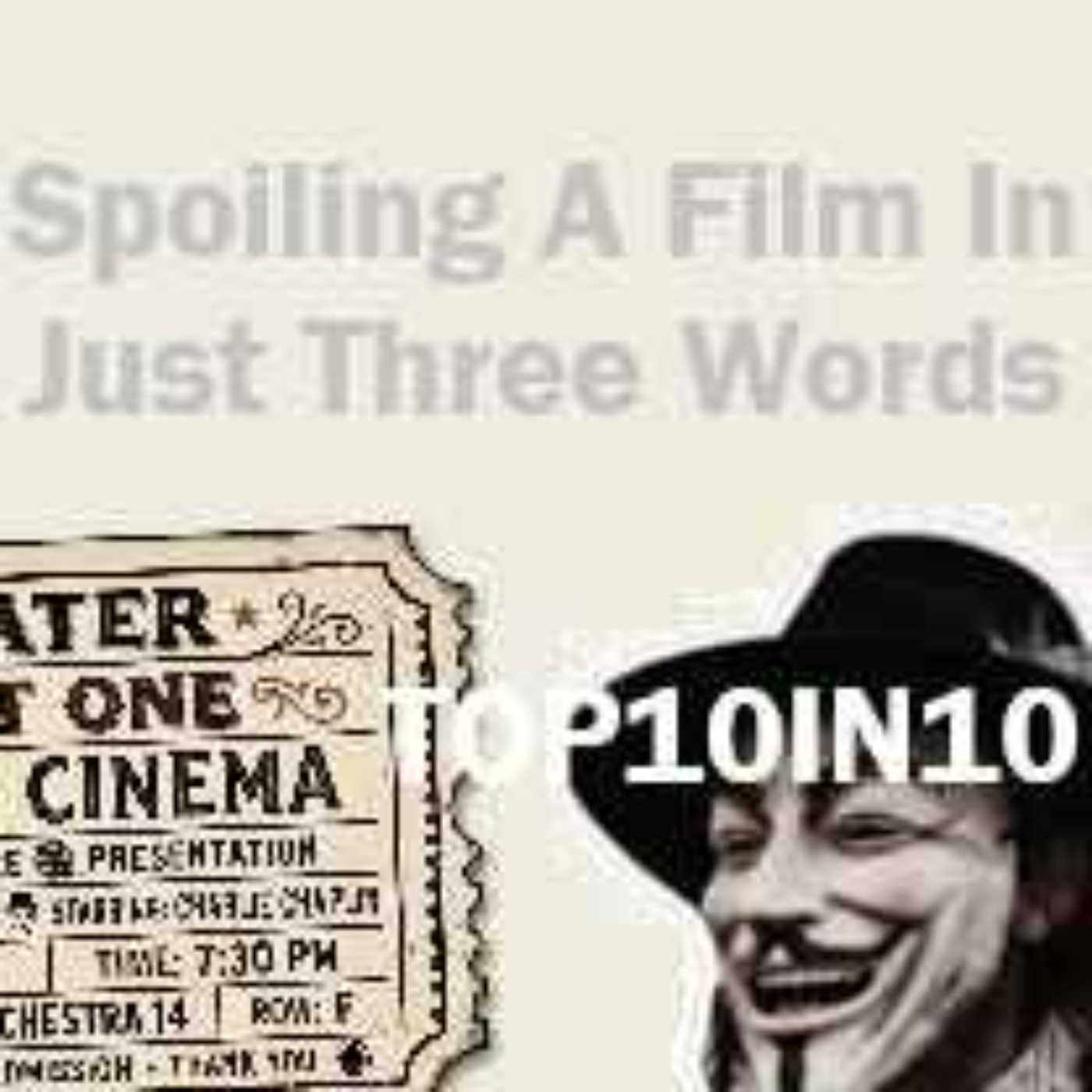Spoiling A Film In 3 Words episode artwork