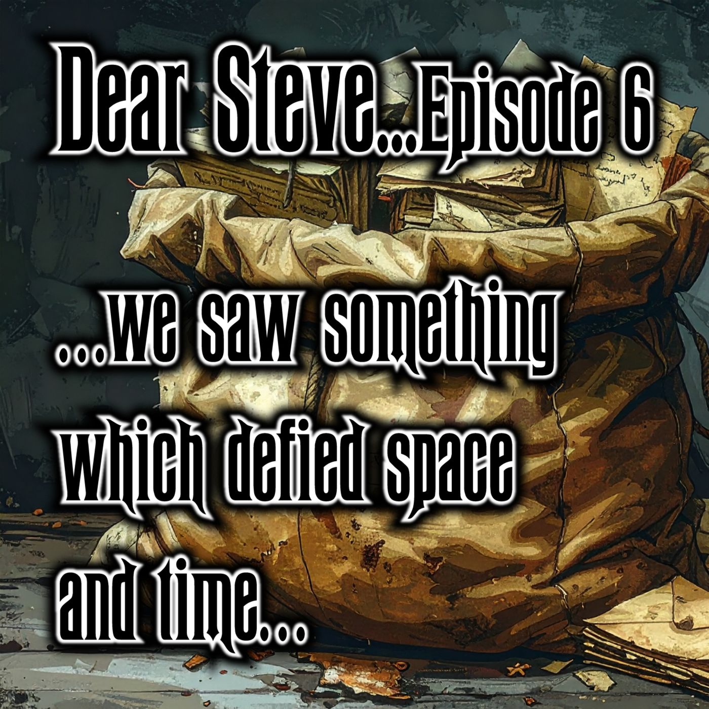 Dear Steve - We saw something which defied space and time… episode artwork