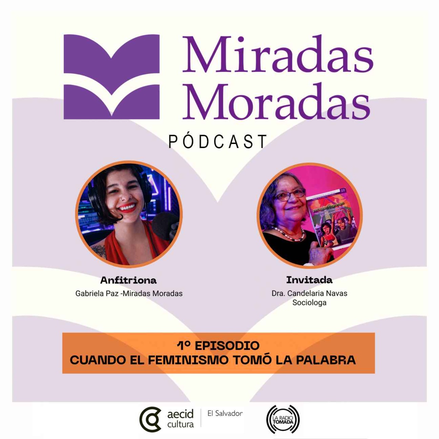 Portada de Miradas Moradas
