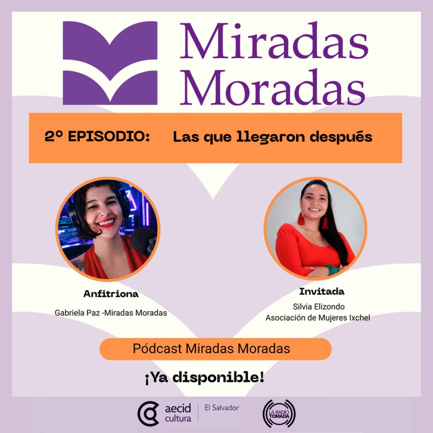 Portada de Miradas Moradas