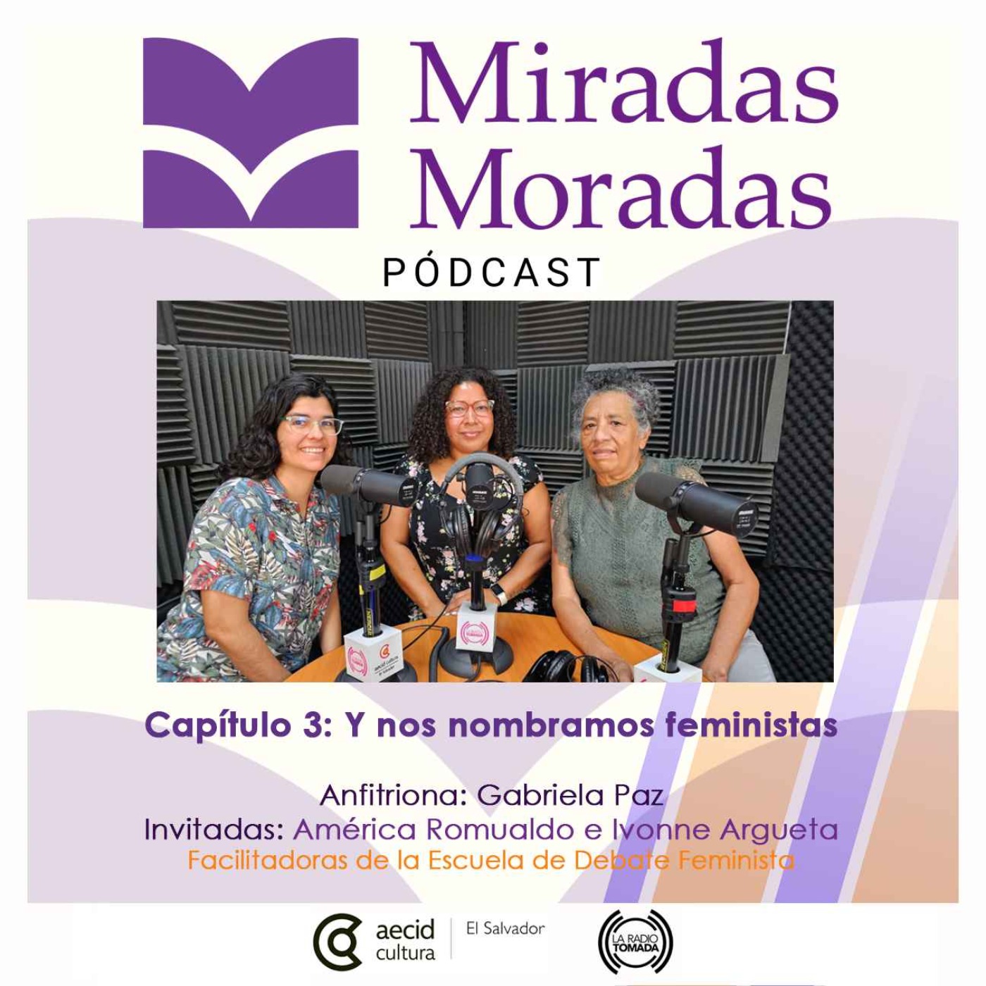Portada de Miradas Moradas