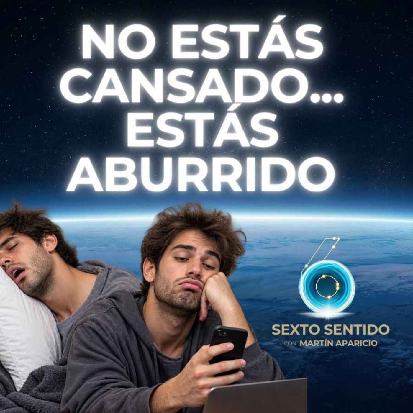 Portada de Sexto Sentido con Martín Aparicio