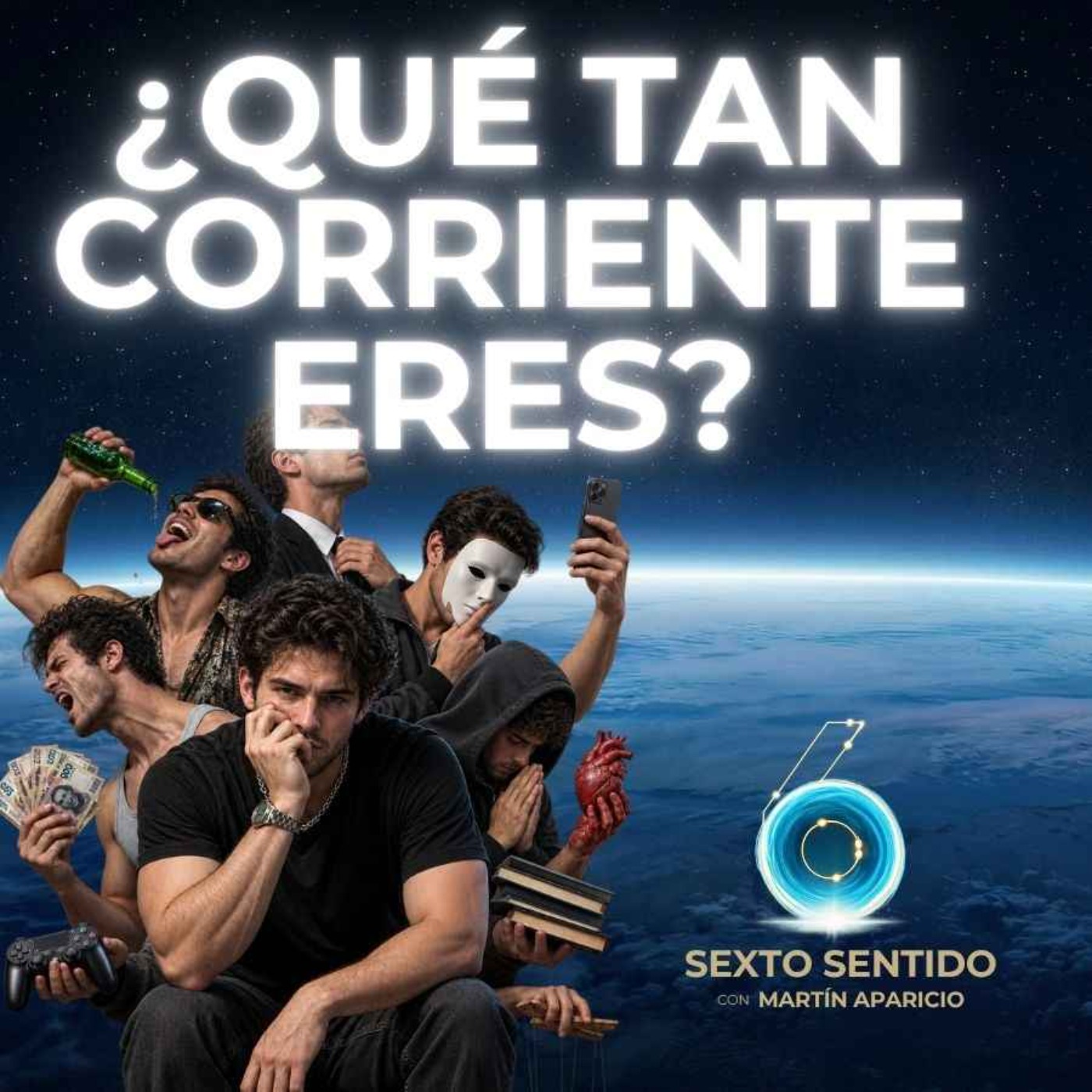 Portada de Sexto Sentido con Martín Aparicio