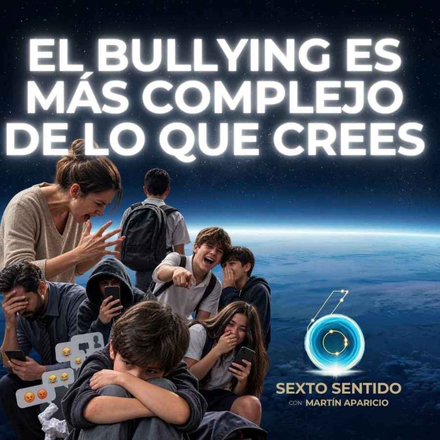 Portada de Sexto Sentido con Martín Aparicio