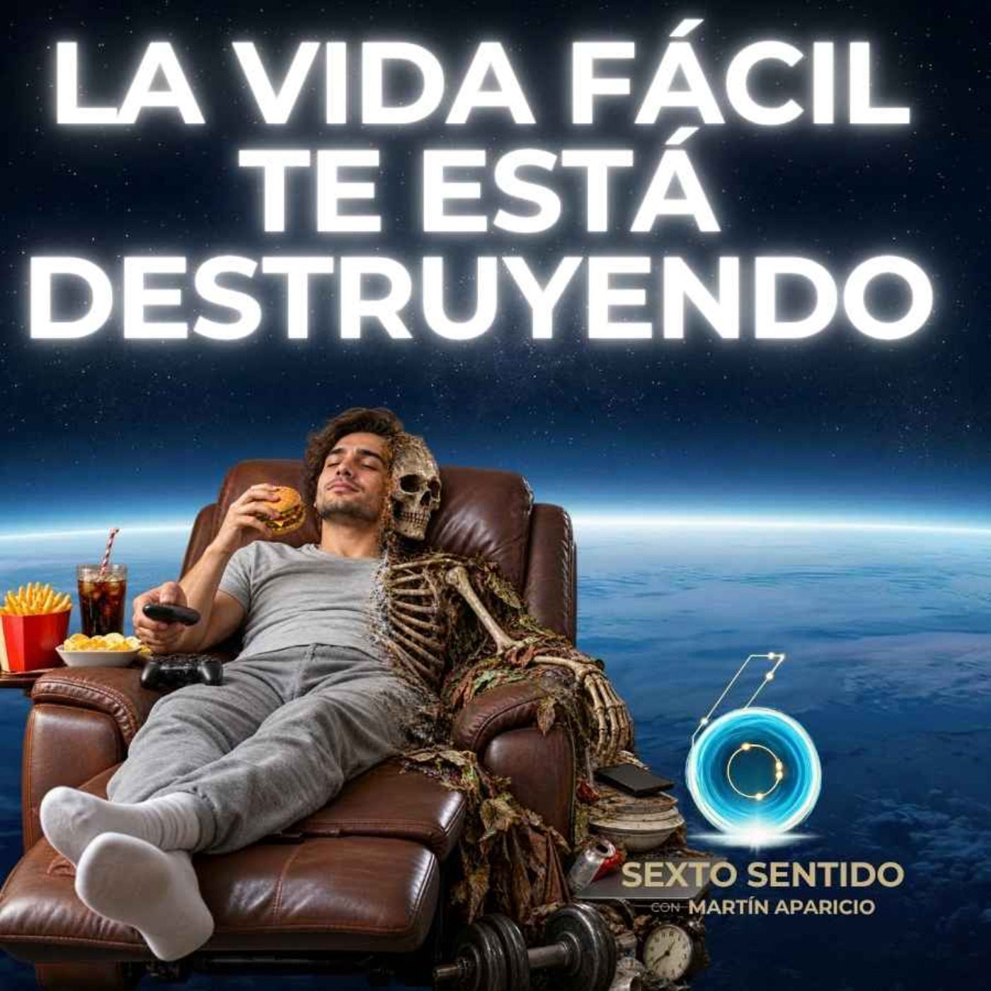 Portada de Sexto Sentido con Martín Aparicio