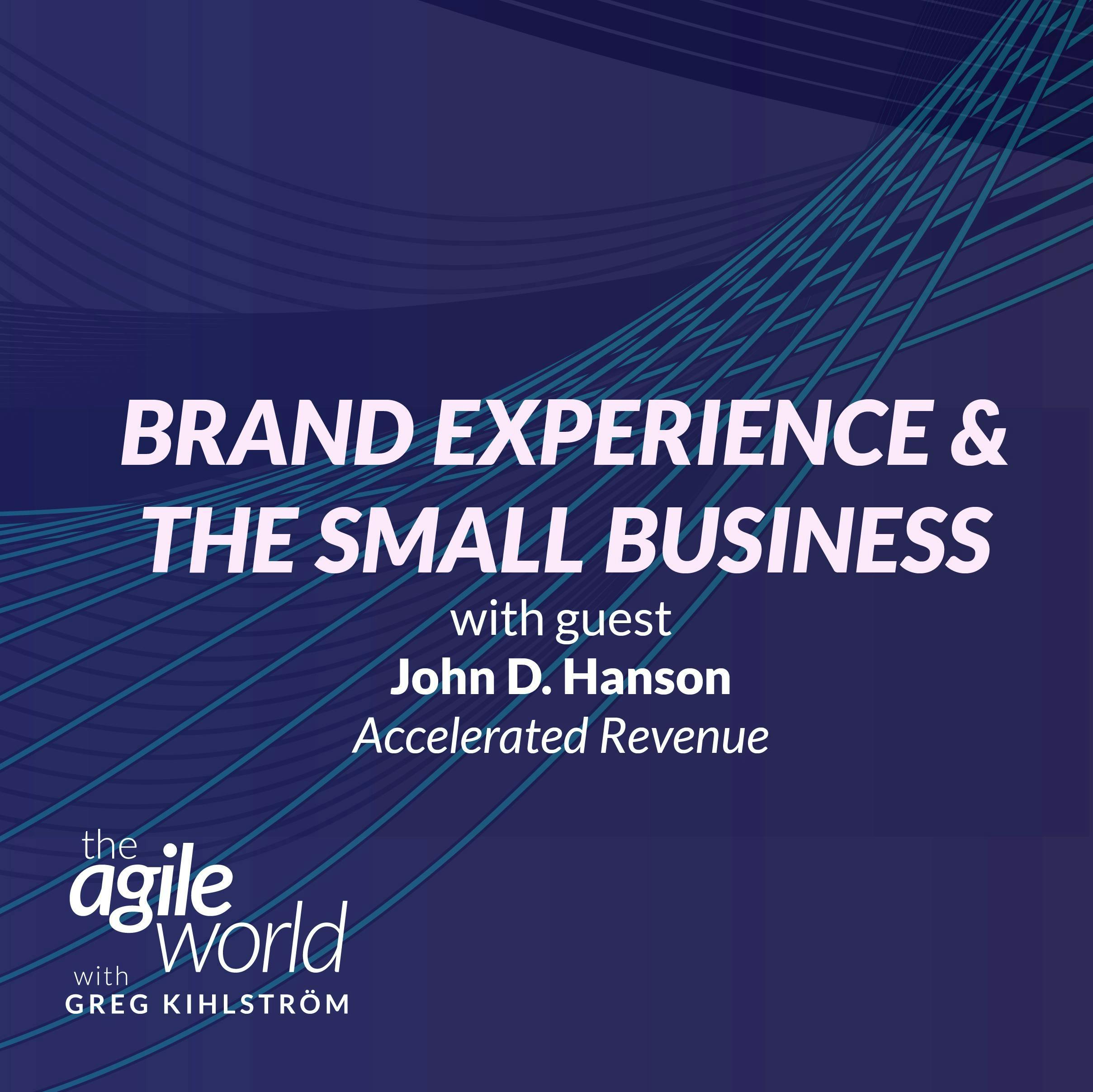 #186: Brand experience and the Small Business with John D. Hanson, Accelerated Revenue