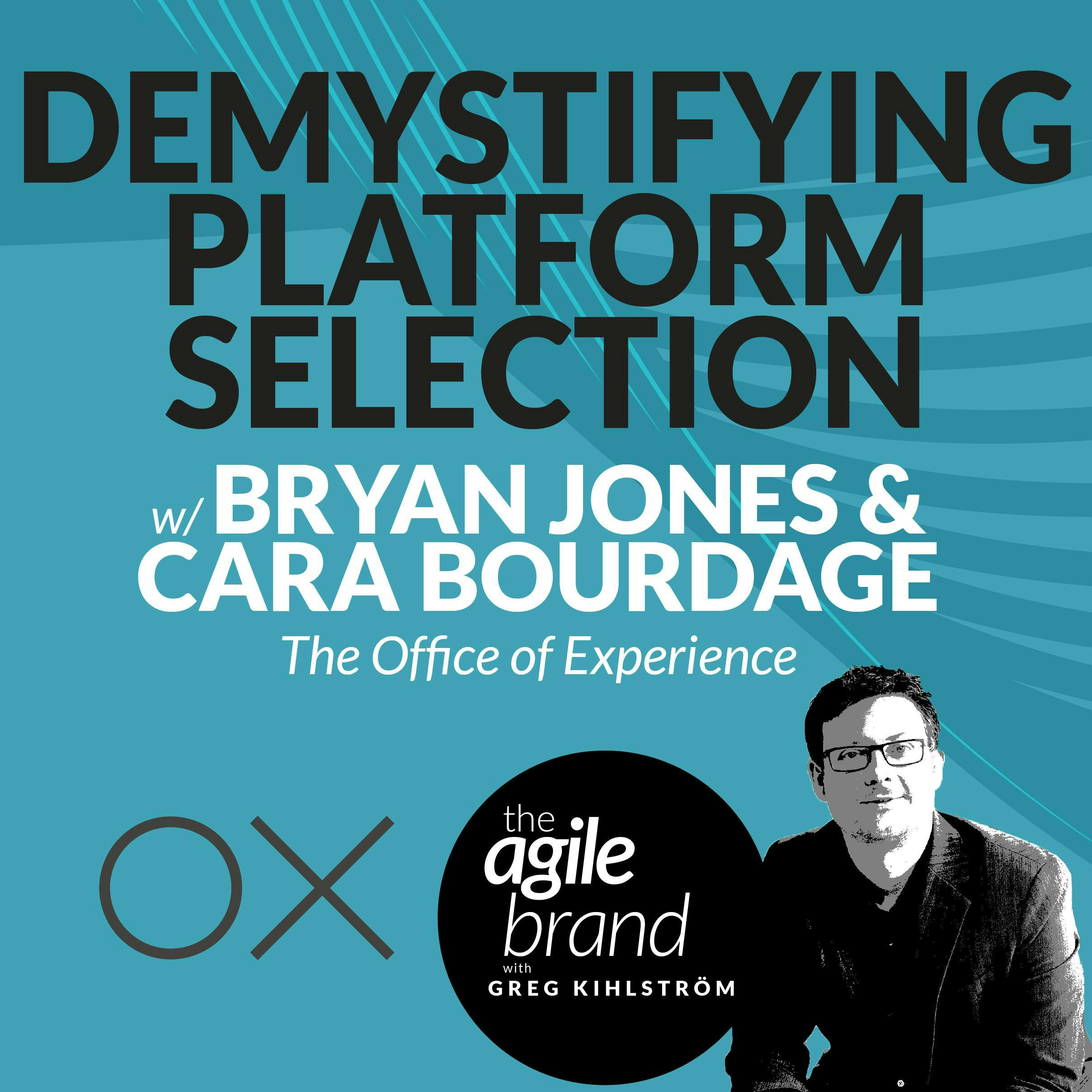 #433: Demystifying platform selection with Bryan Jones and Cara Bourdage, The Office of Experience