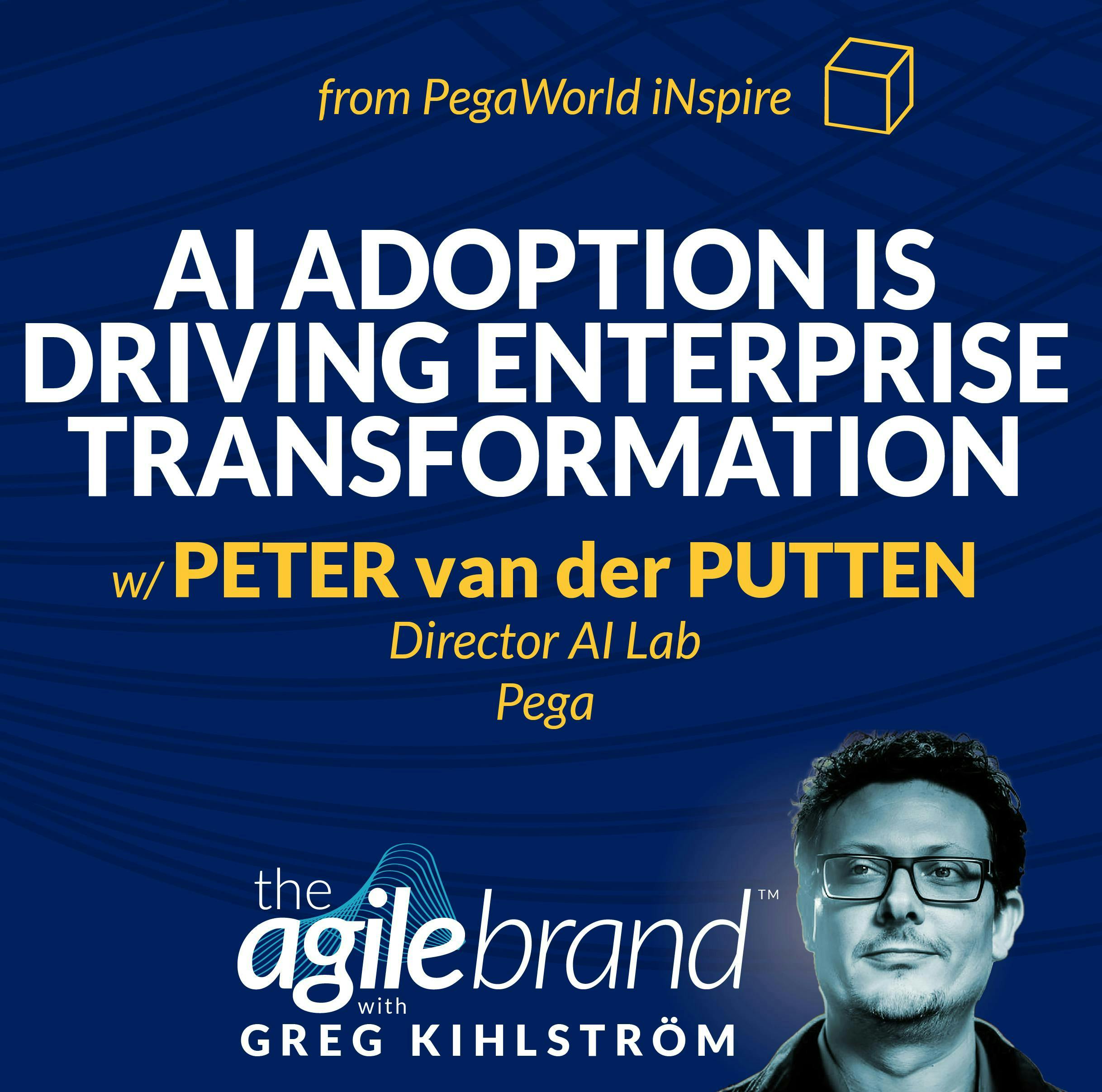 #541 AI adoption is driving enterprise transformation, with Peter van der Putten, Pega