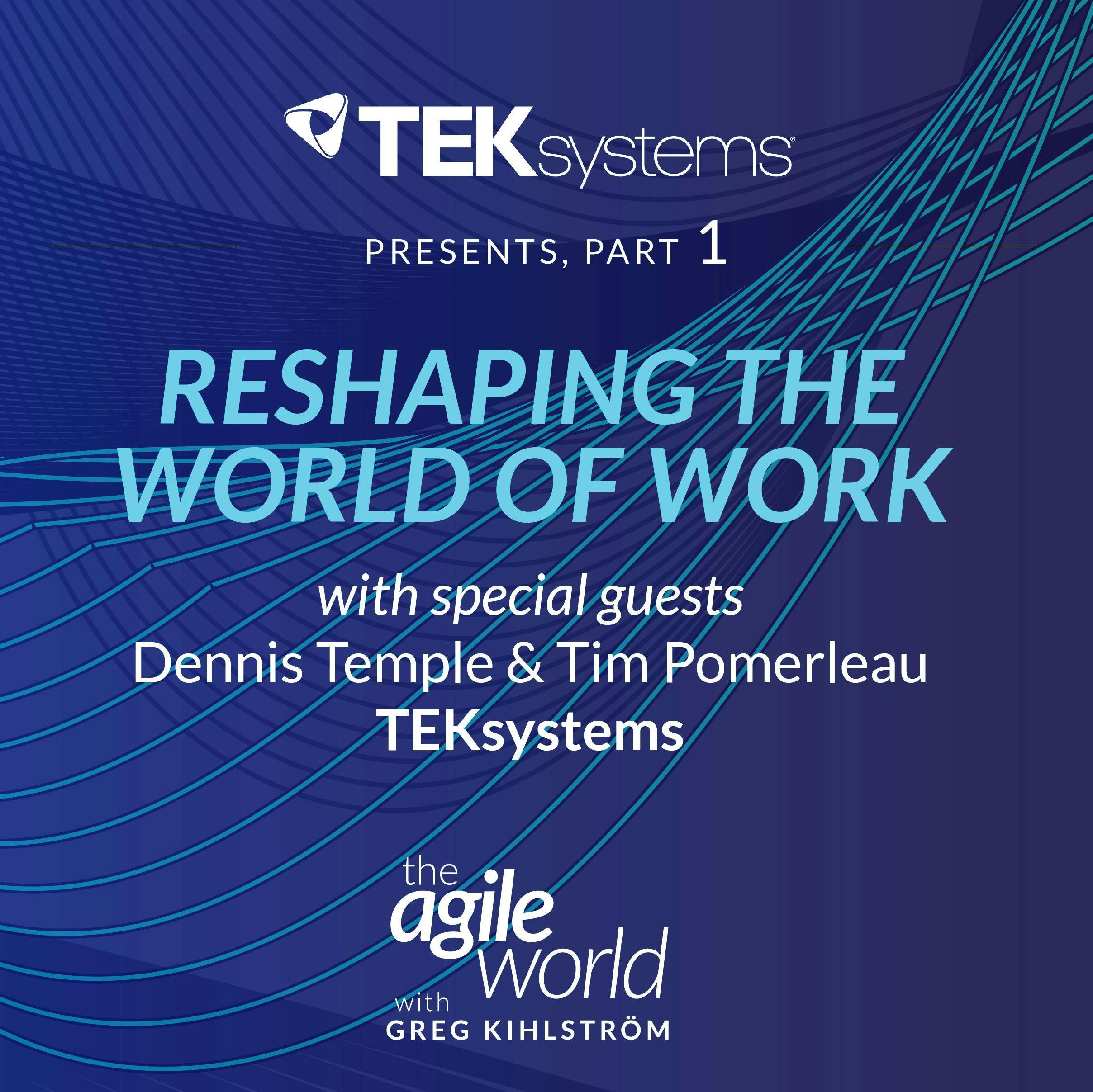 #188: Special Episode: Reshaping the World of Work with TEKsystems featuring Dennis Temple and Tim Pomerleau