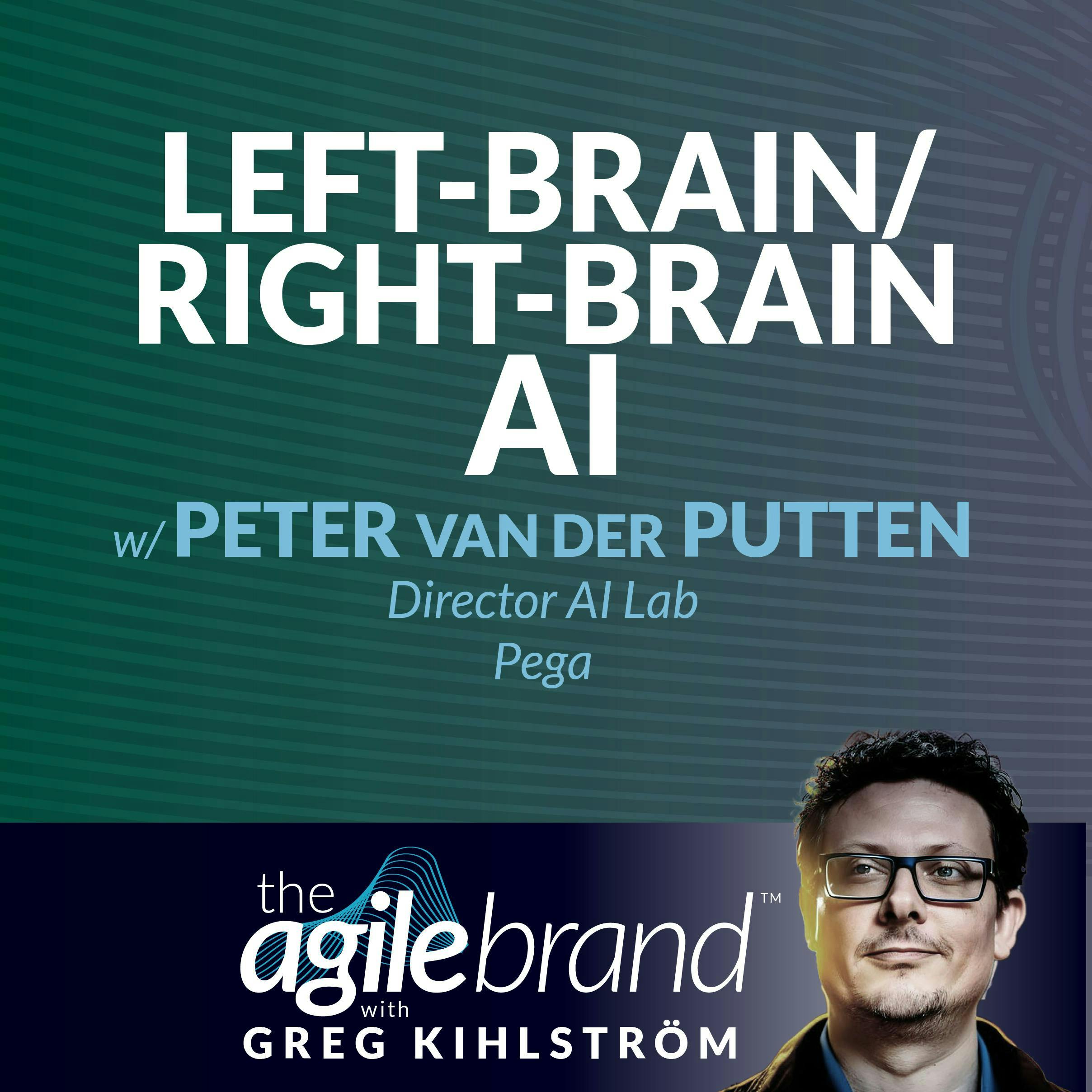 #479: Left-brain/Right-brain AI with Peter van der Putten, Director AI Lab at Pega