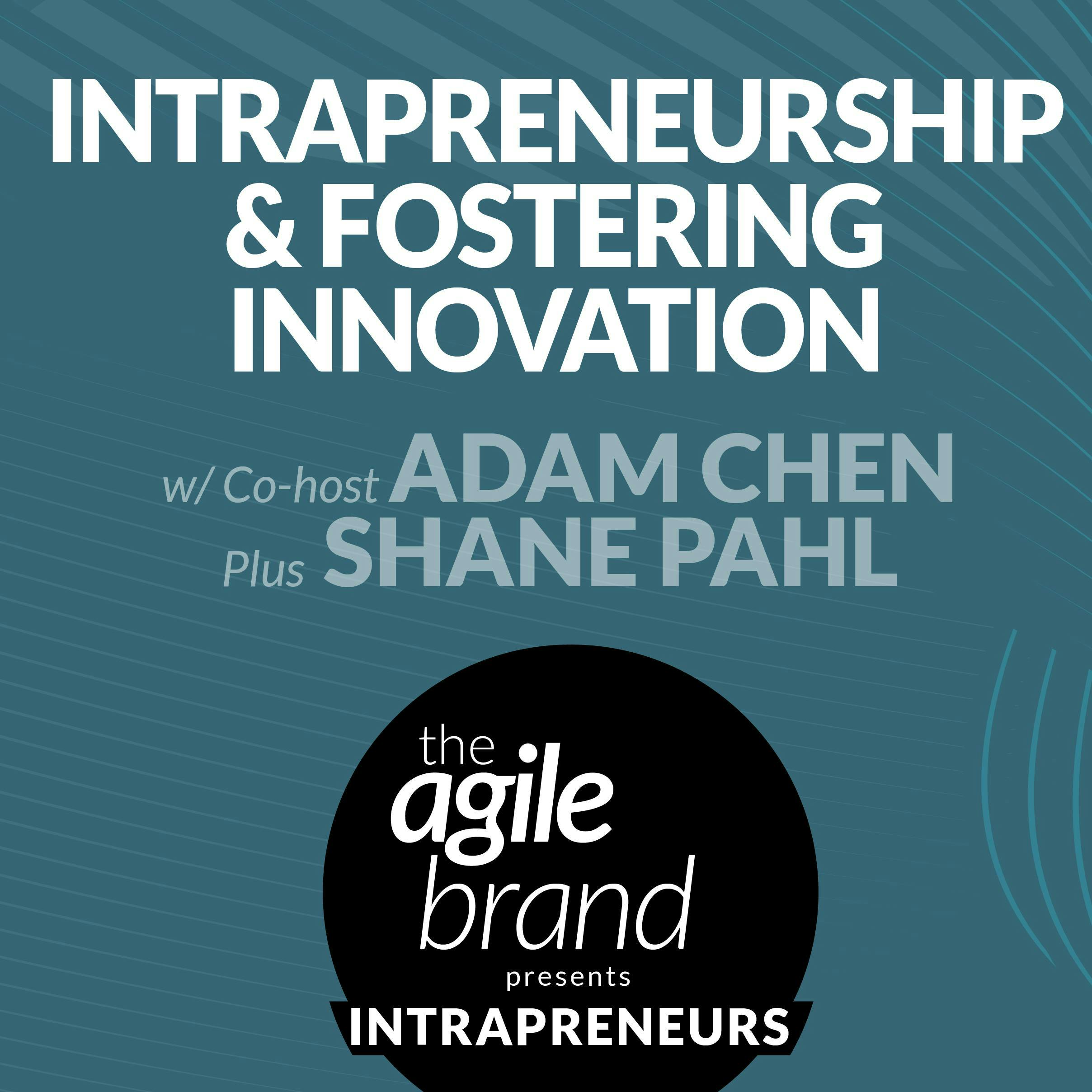 #386: Intrapreneurship and fostering innovation from within, with Shane Pahl