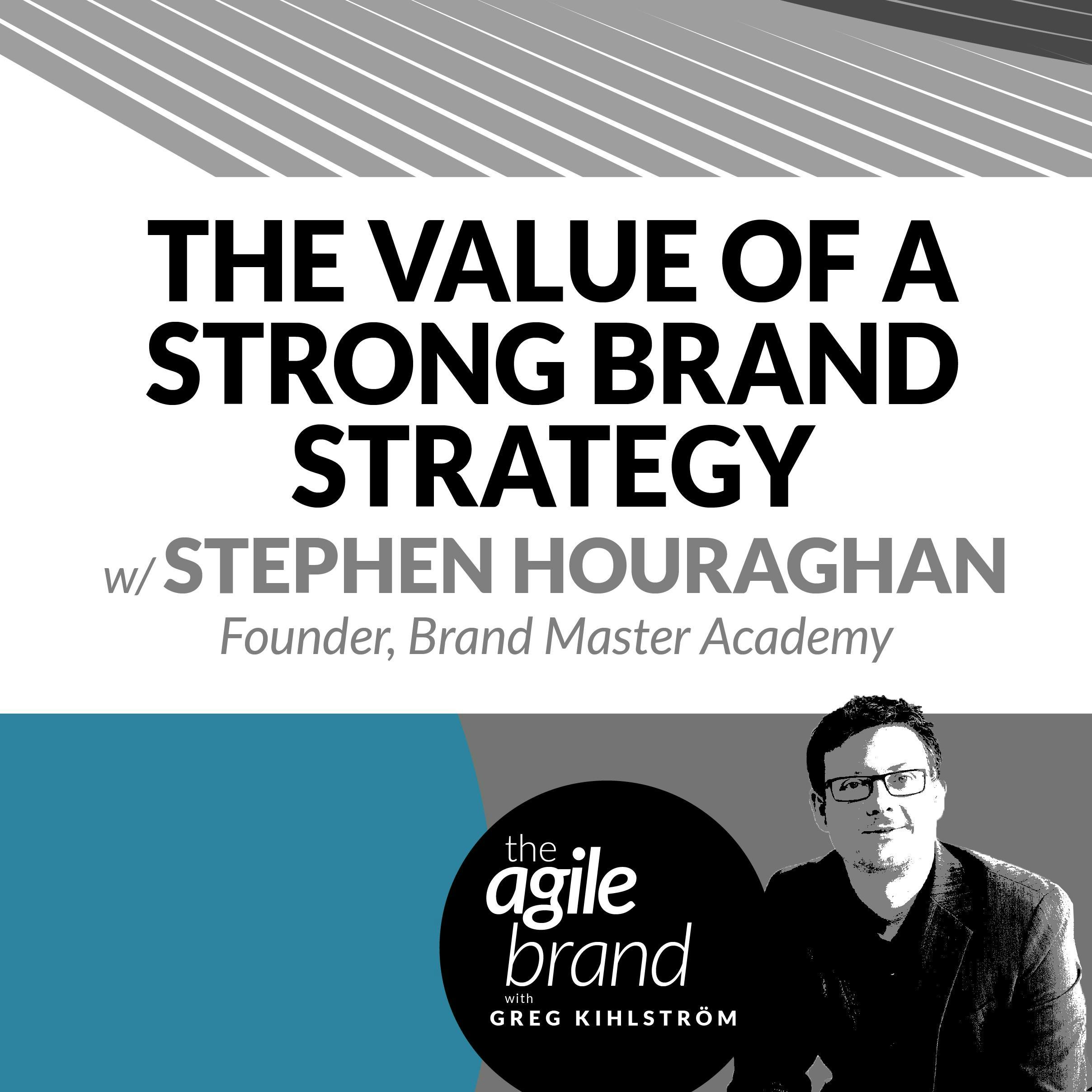 #260: The Value of a Strong Brand Strategy with Stephen Houraghan, Brand Master Academy