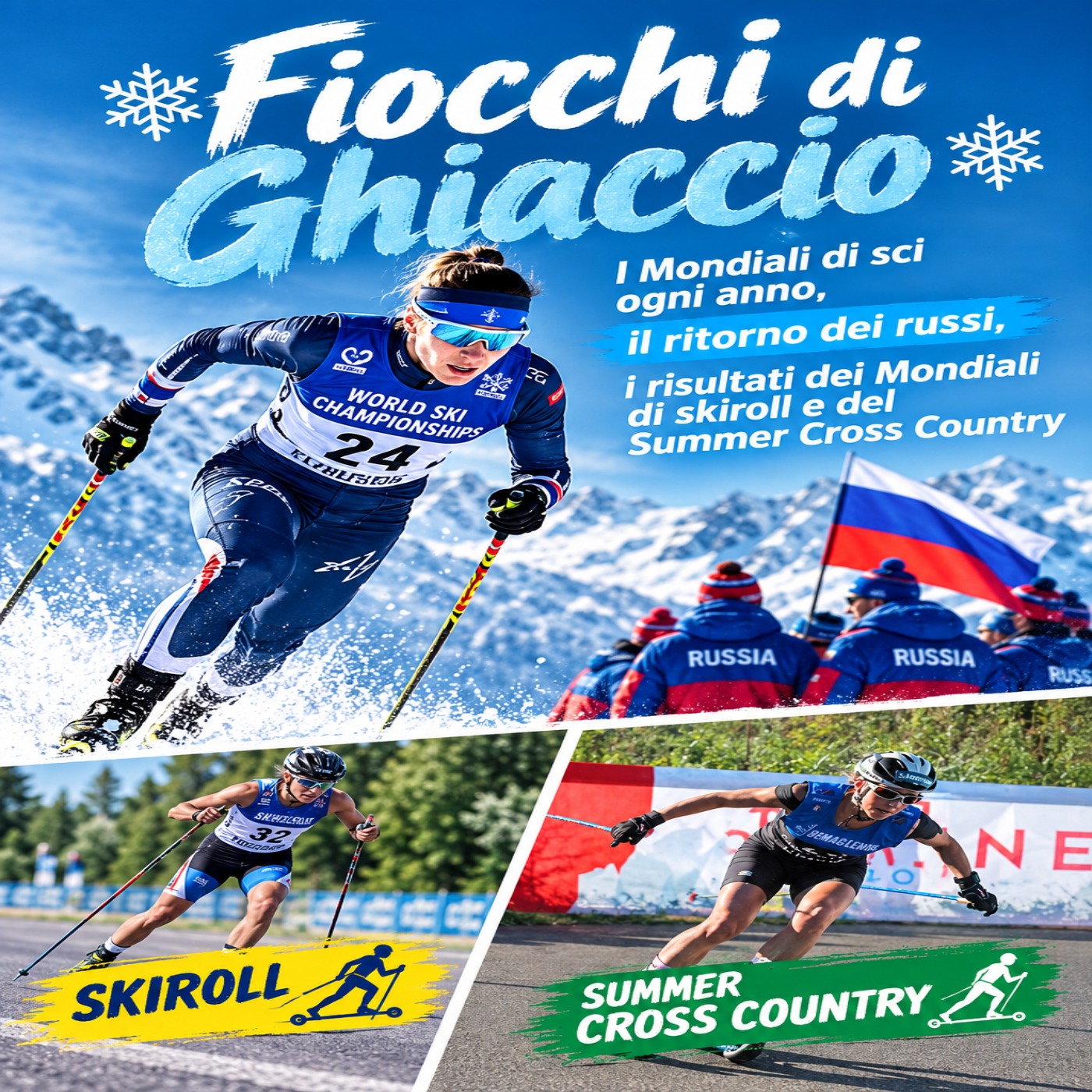 I Mondiali di sci ogni anno, il ritorno dei russi, i risultati dei Mondiali di skiroll e del Summer Cross Country episode artwork
