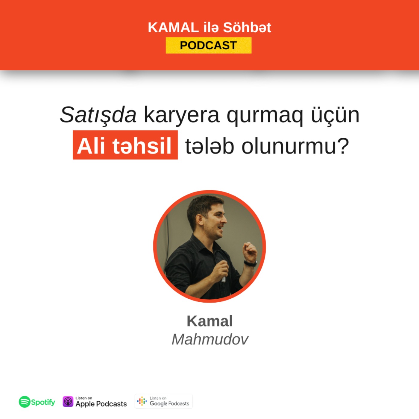#22 Satışda ali təhsil lazımdımı? | Satış episode artwork