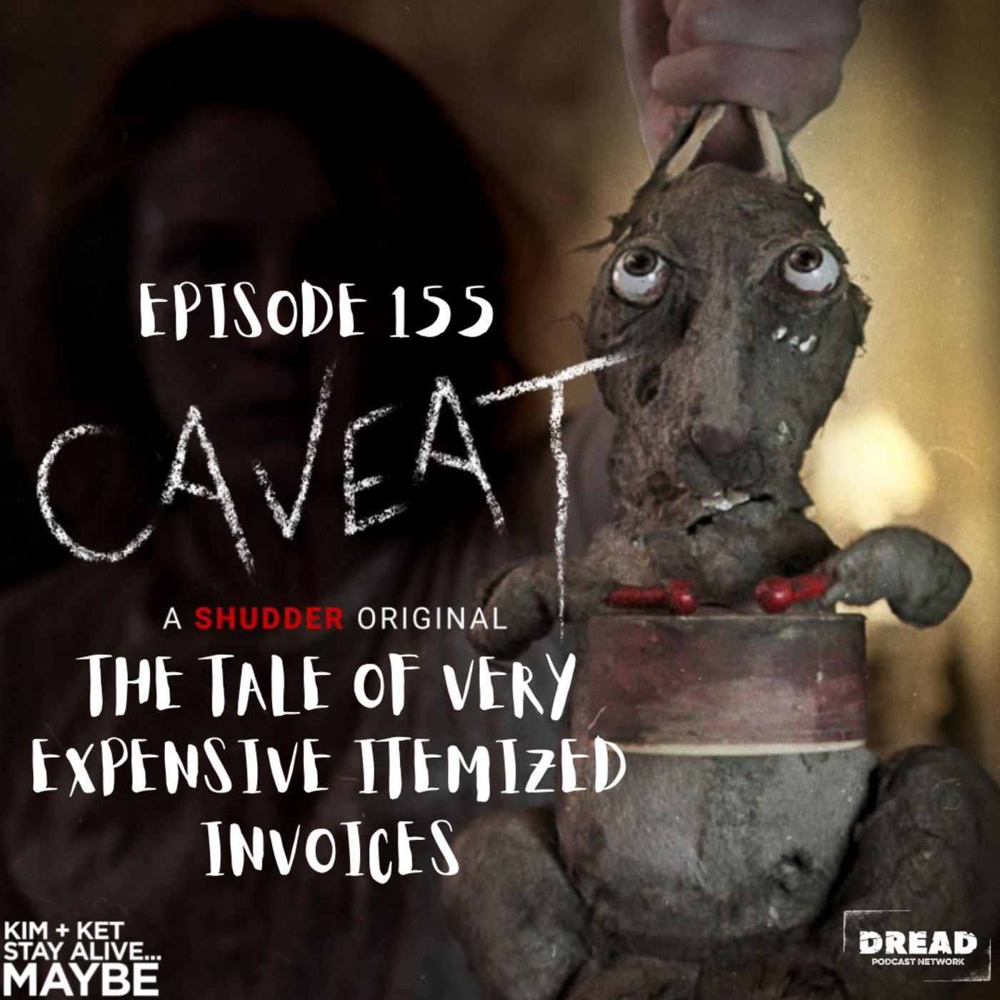 Ep. 155: Caveat: “The Tale of Very Expensive Itemized Invoices” episode artwork