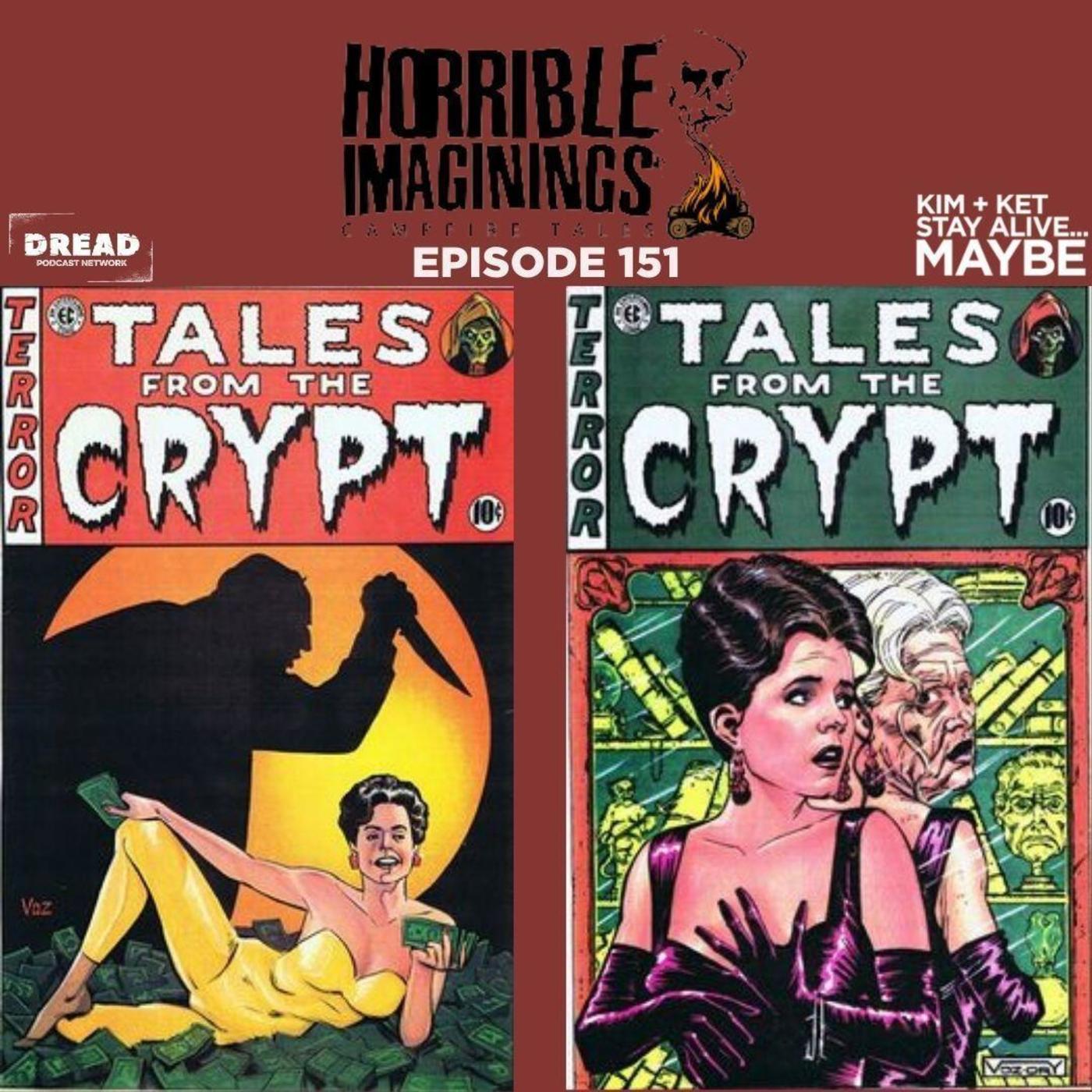 Ep. 151: Live! Horrible Imaginings Campfire Tales: “The Tale of September in July” episode artwork