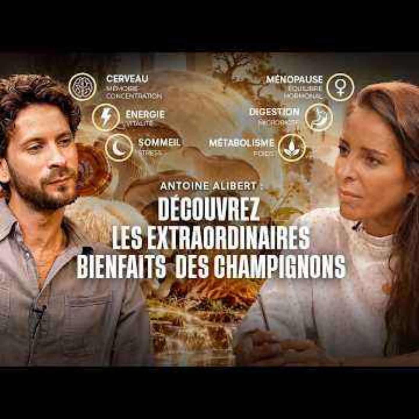 ANTOINE ALIBERT - DECOUVREZ LES EXTRAORDINAIRES BIENFAITS DES CHAMPIGNONS - REGARDER L'INVISIBLE