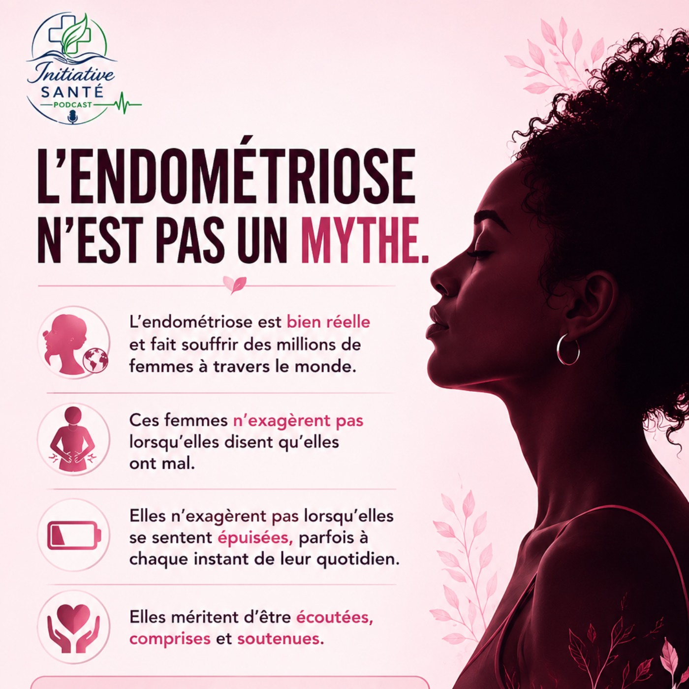 L’endometriose: la douleur invisible des femmes les plus courageuses