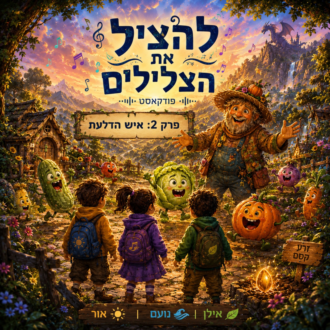 להציל את הצלילים - פרק 2 איש הדלעת episode artwork